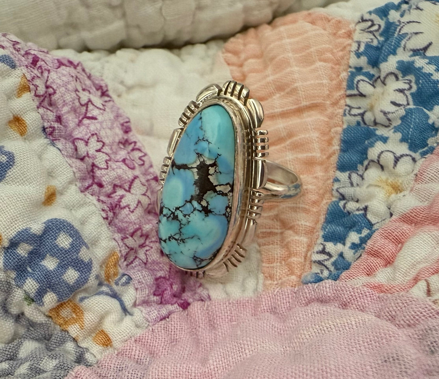 Sterling Golden Hill Turquoise Ring