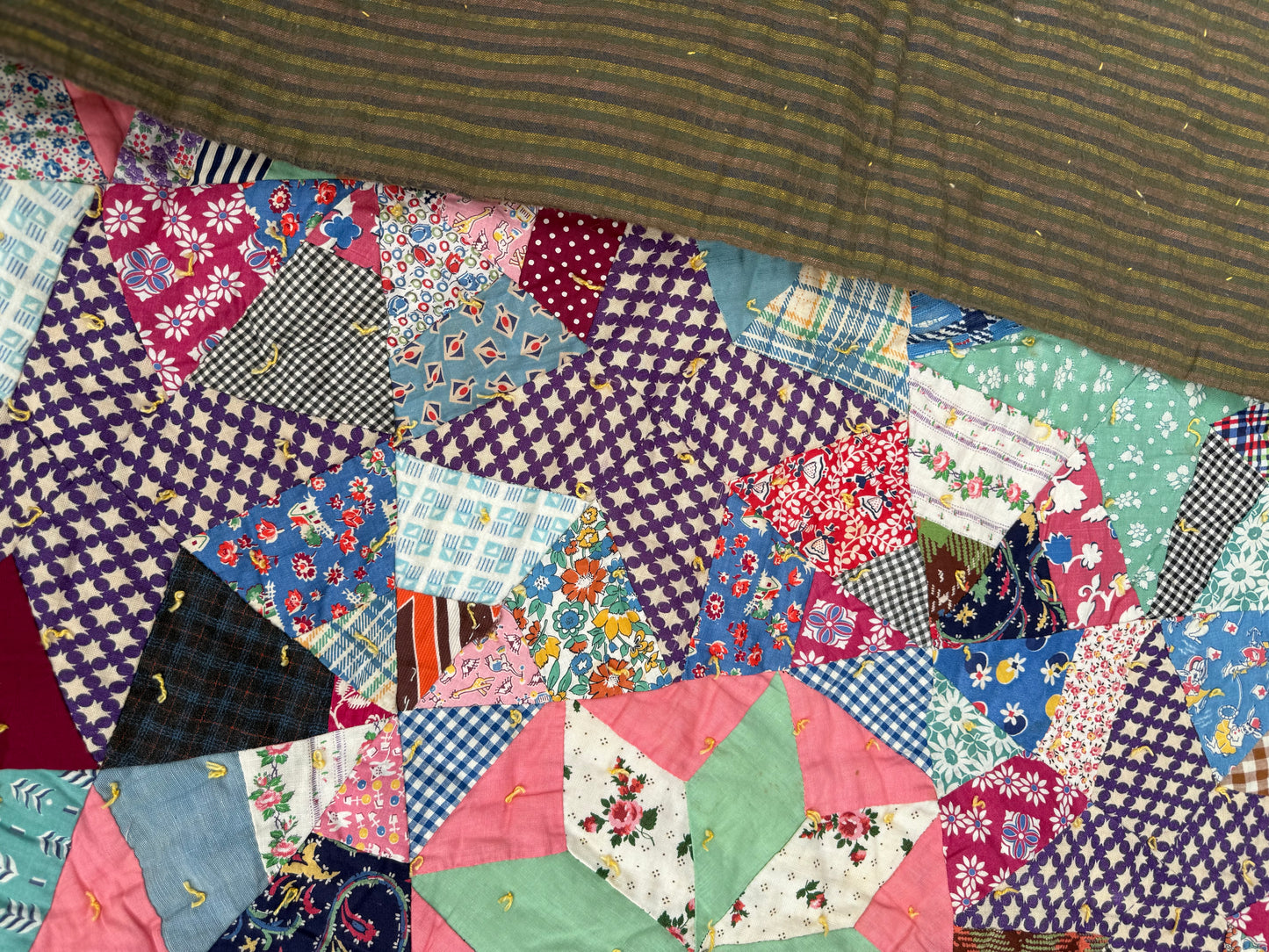 Vintage Spider Web Quilt