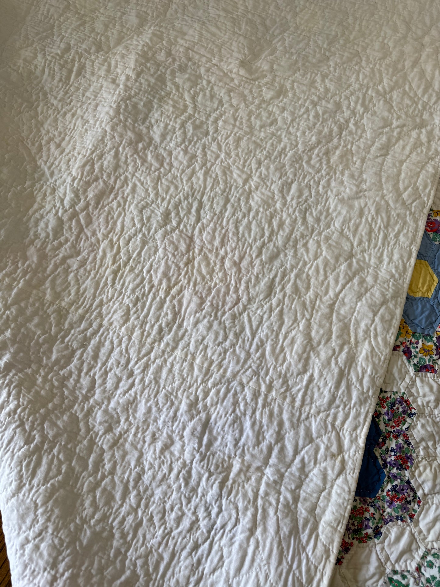 Grandmothers Flower Garden Quilt