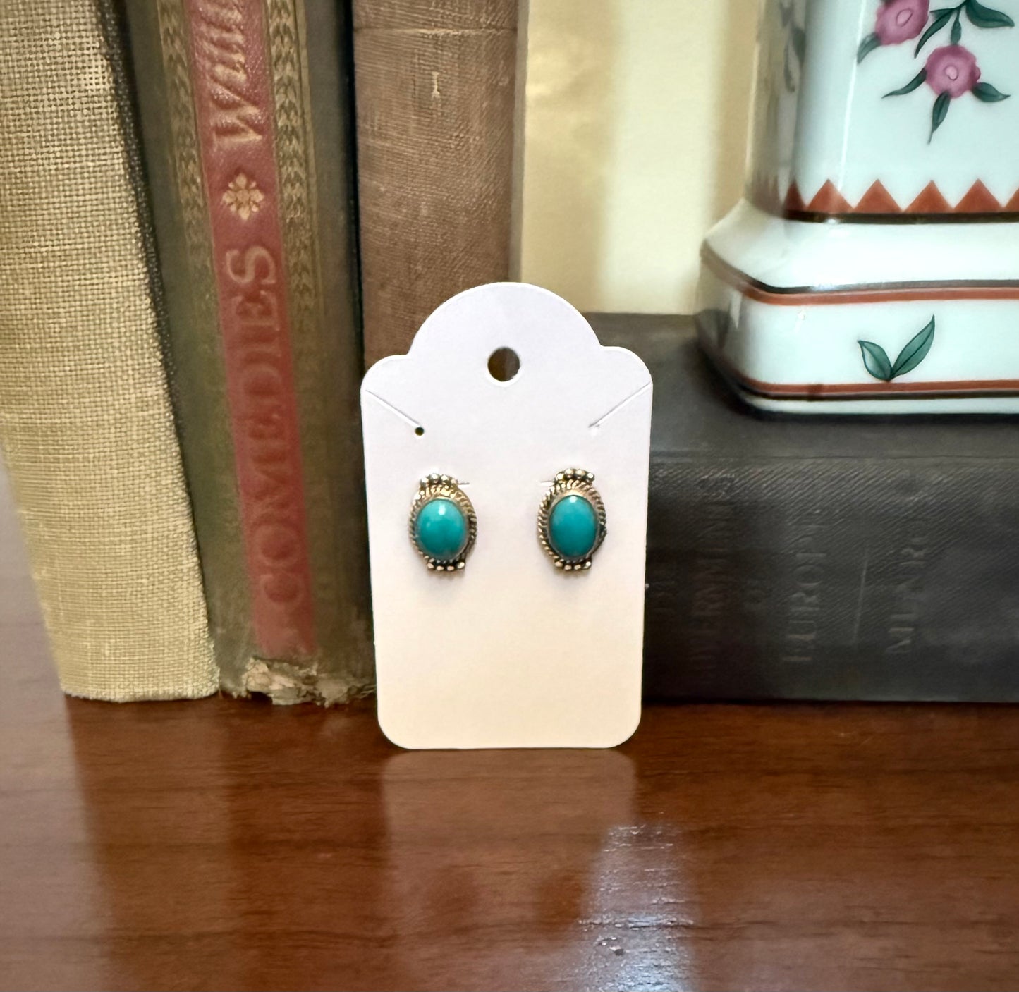 Sterling Turquoise Post Earrings