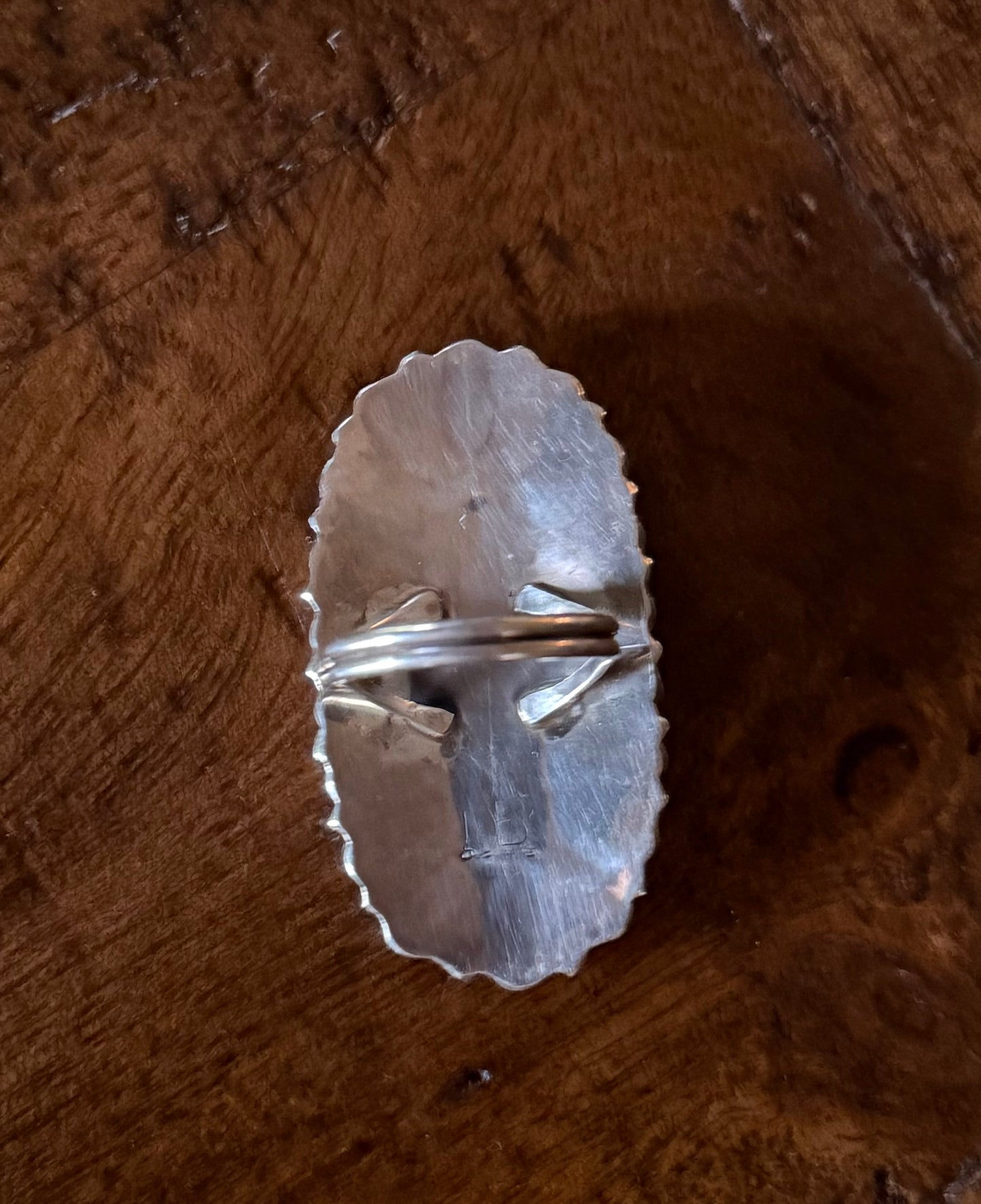 Sterling Howlite Cluster Ring