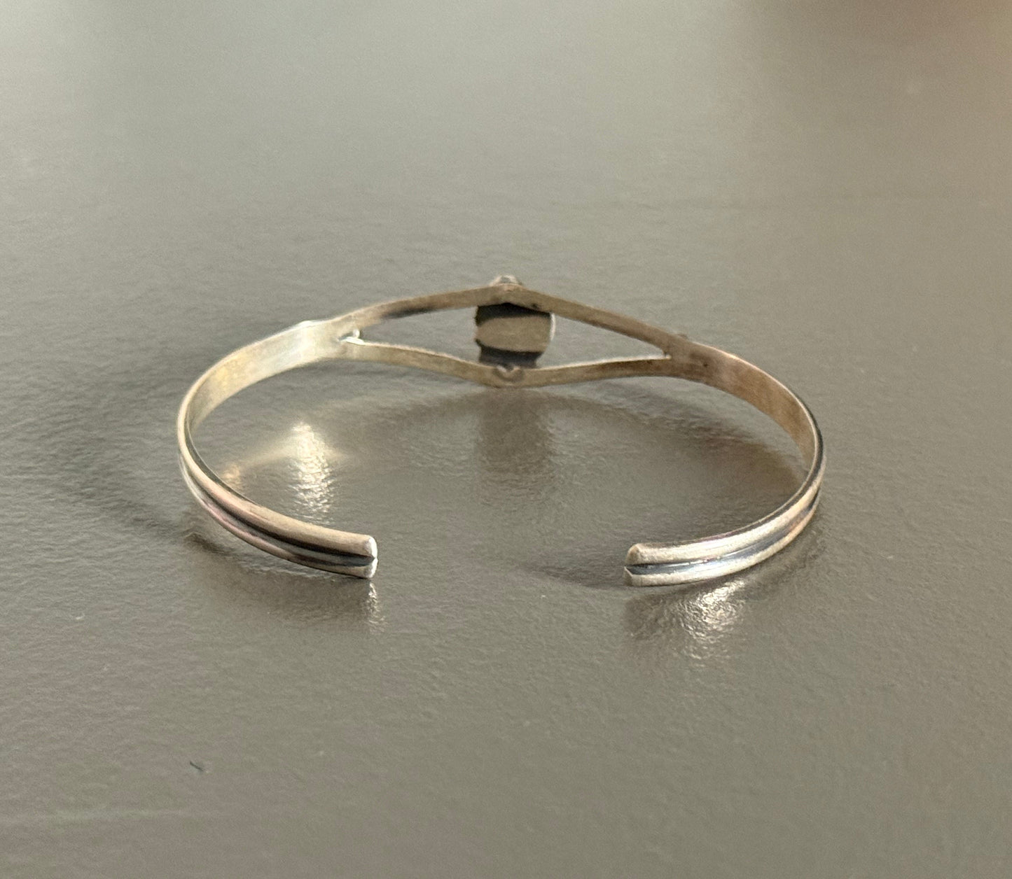 Sweet Dainty Turquoise and Coral Bracelet Cuff