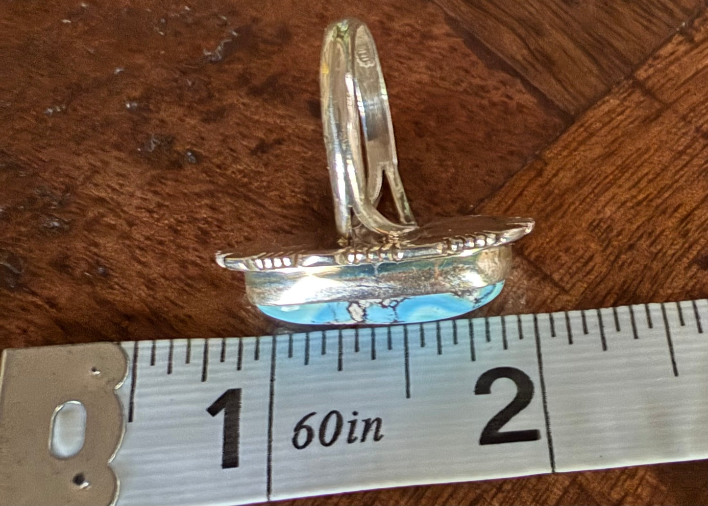 Sterling Golden Hill Turquoise Ring