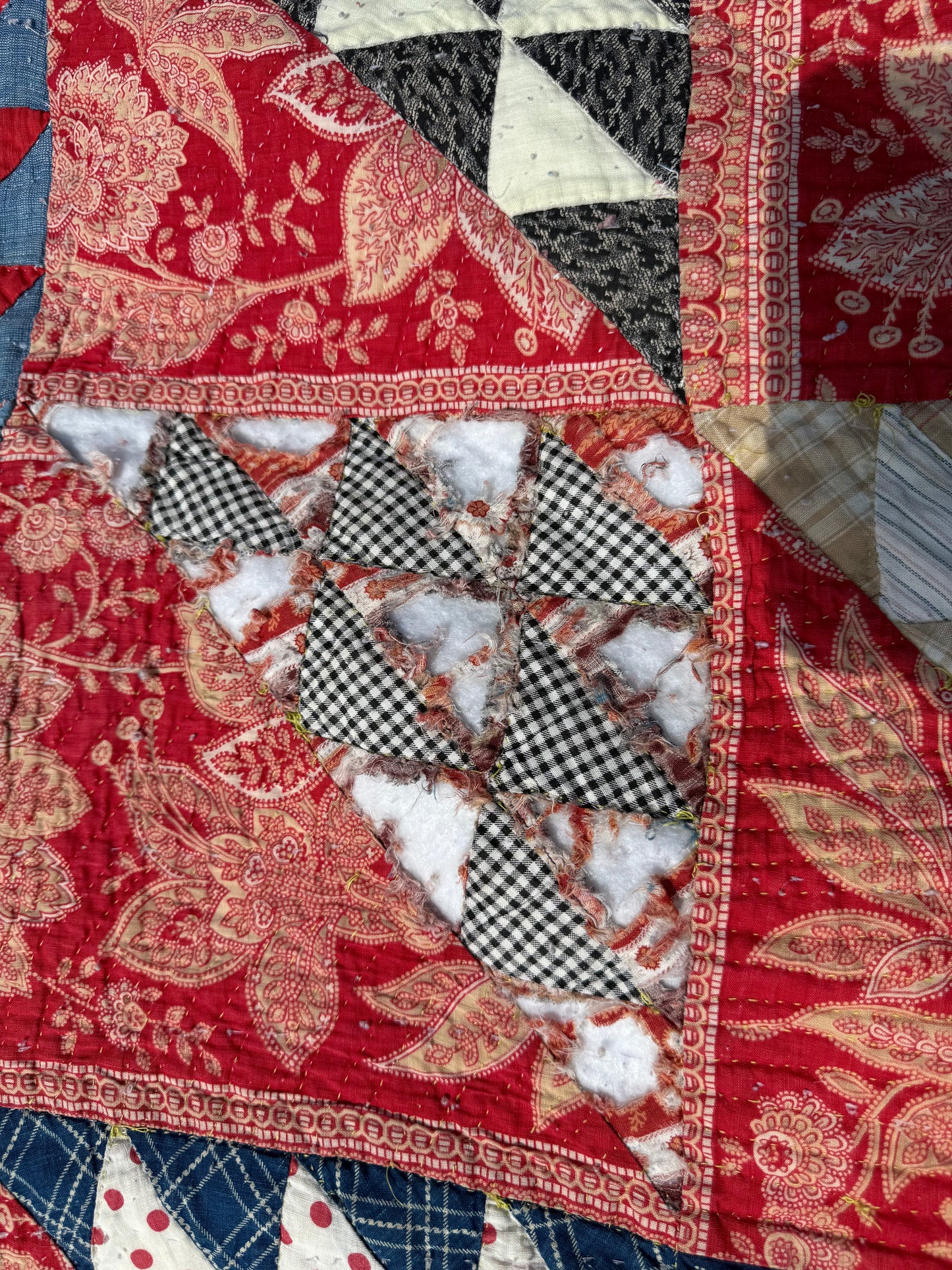 Vintage Triangle Block Quilt