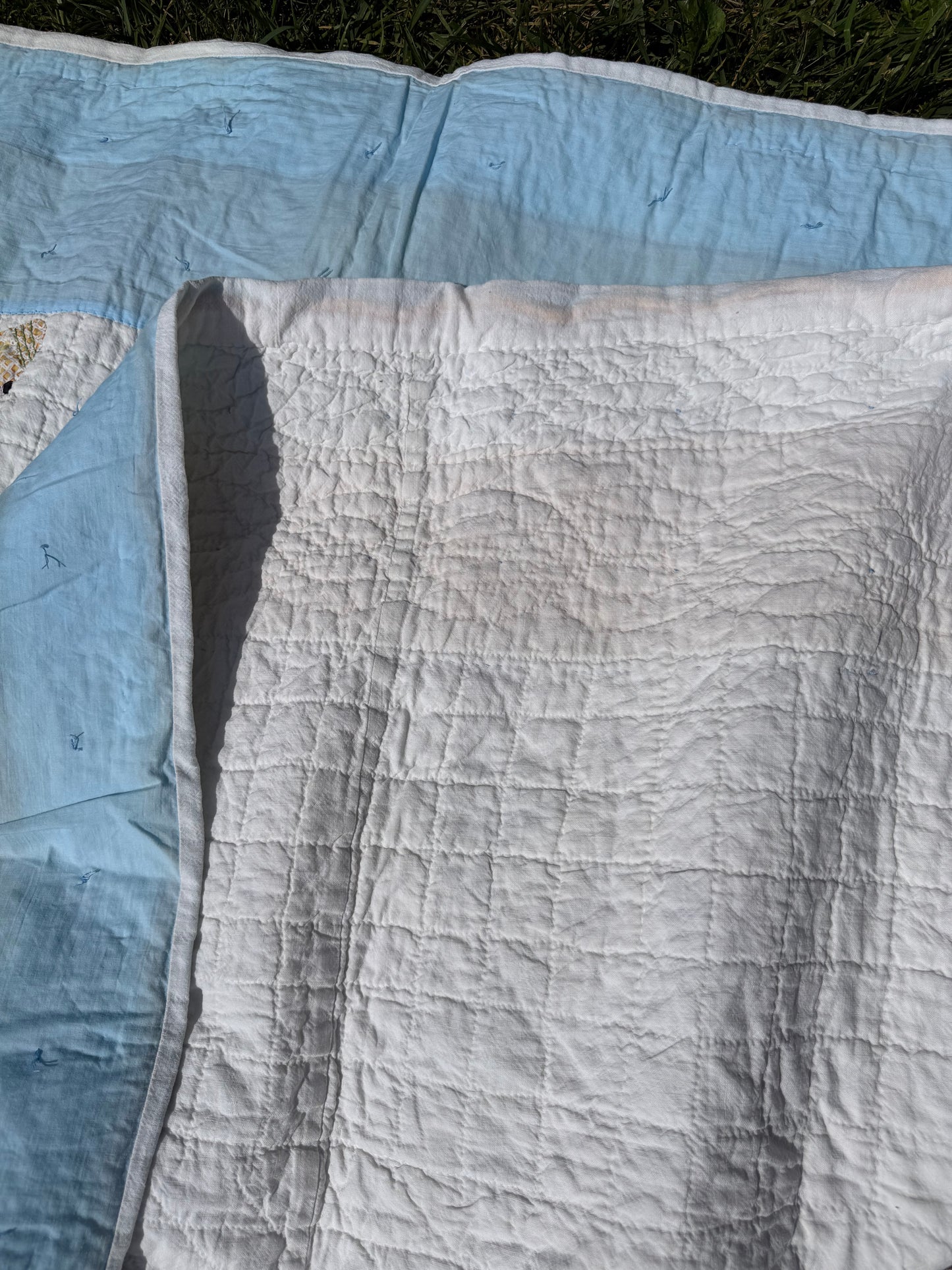 Vintage Sunbonnet Sue Quilt