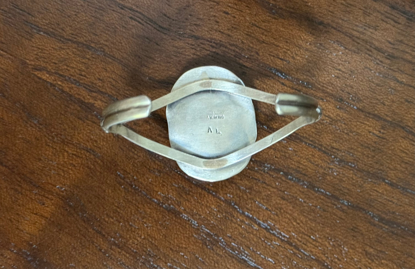 Sterling No. 8 Turquoise Cuff Bracelet