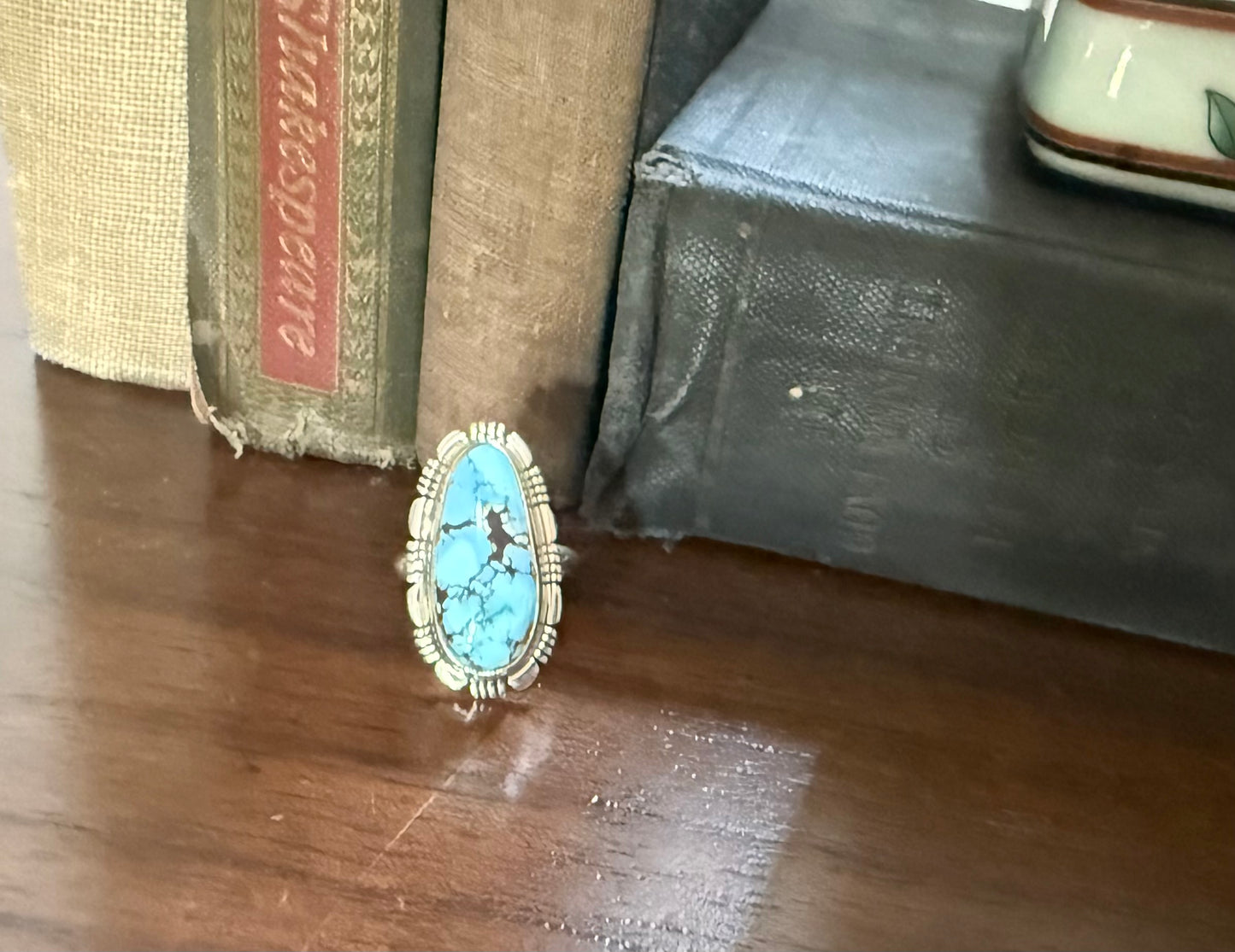Sterling Golden Hill Turquoise Ring