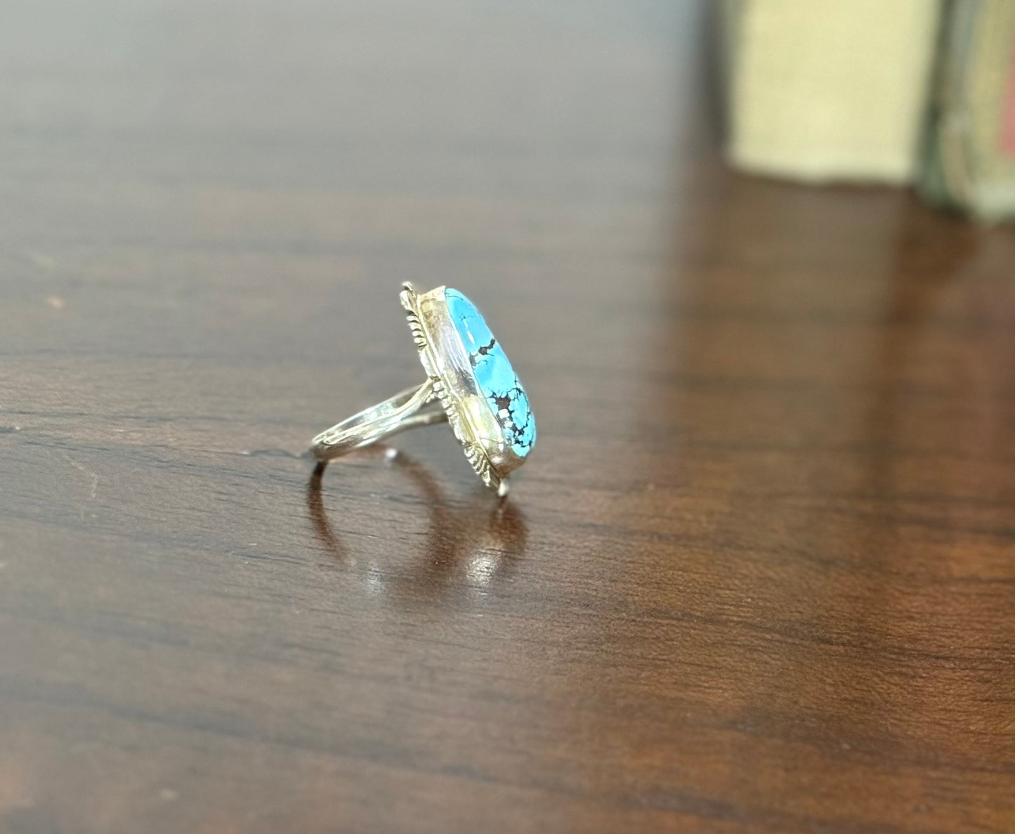 Sterling Golden Hill Turquoise Ring