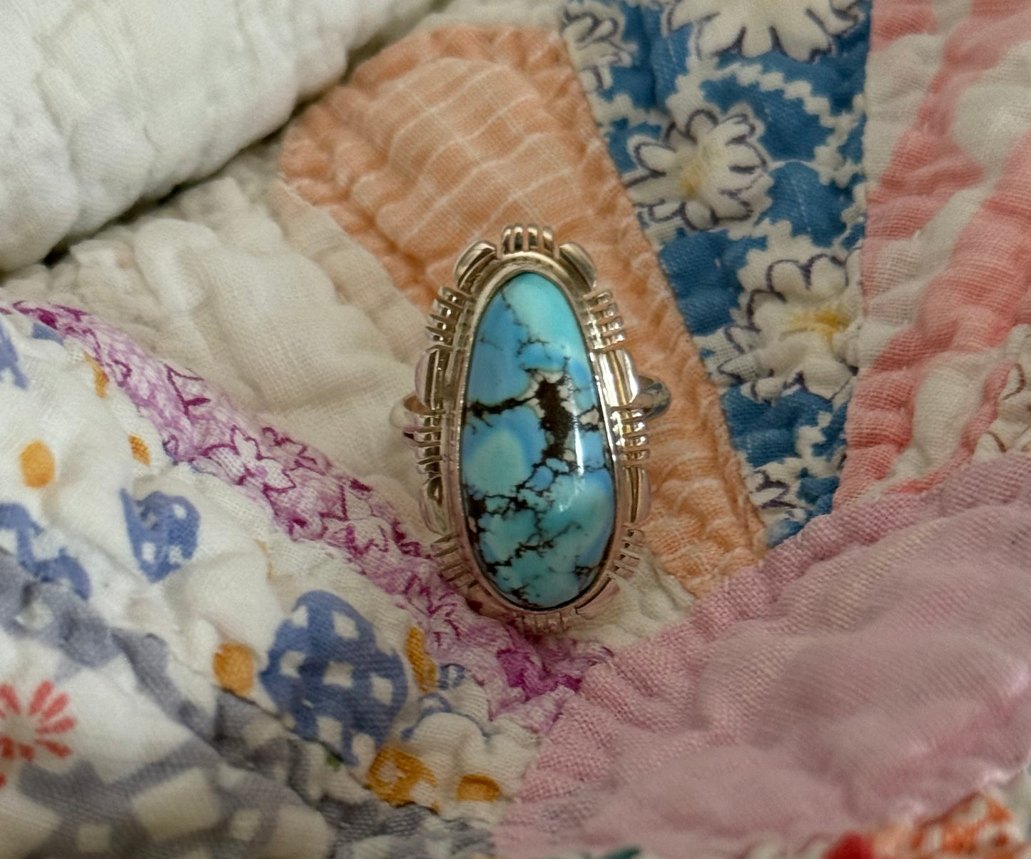 Sterling Golden Hill Turquoise Ring