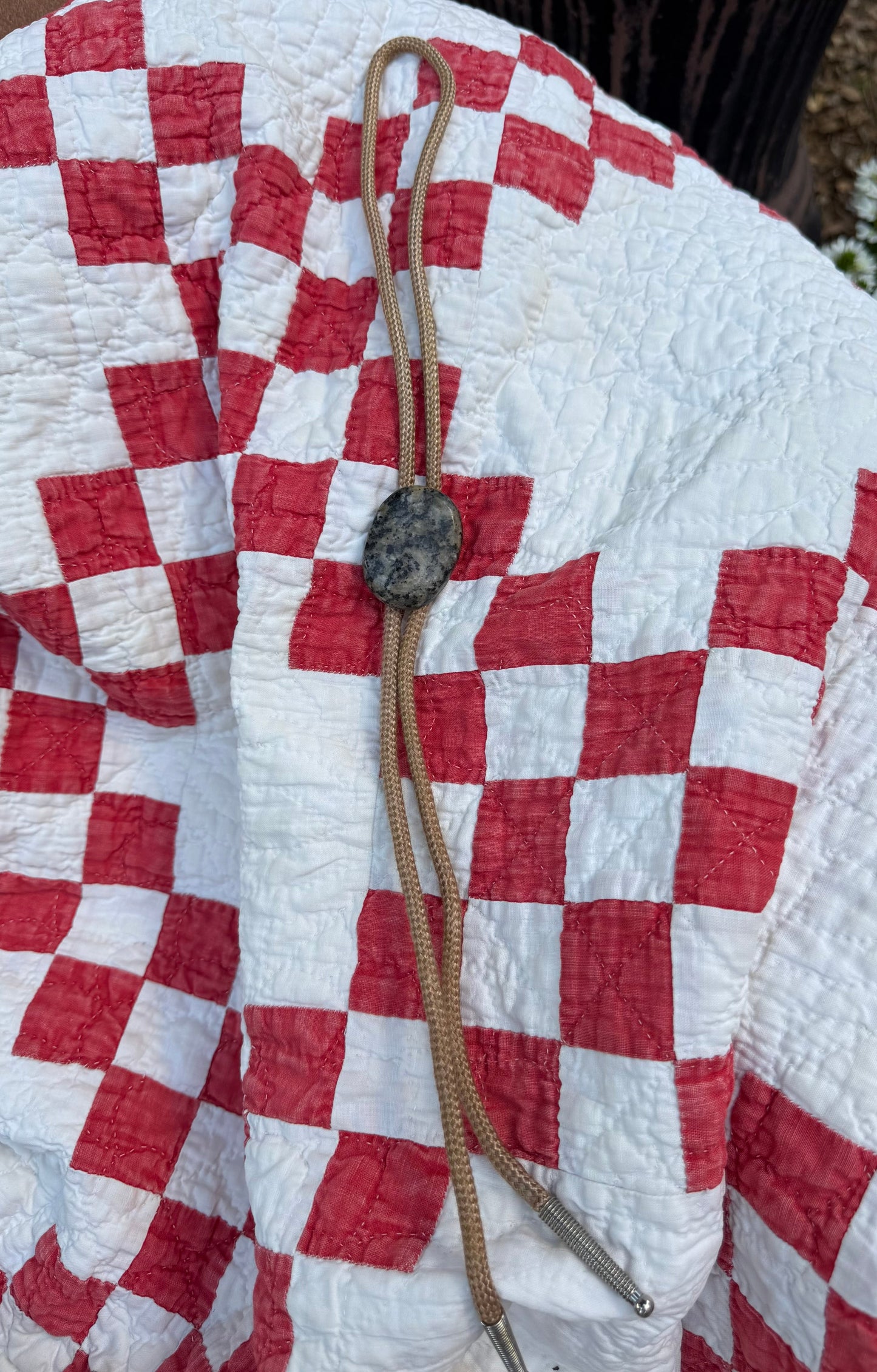 Speckled Stone Bolo Tie