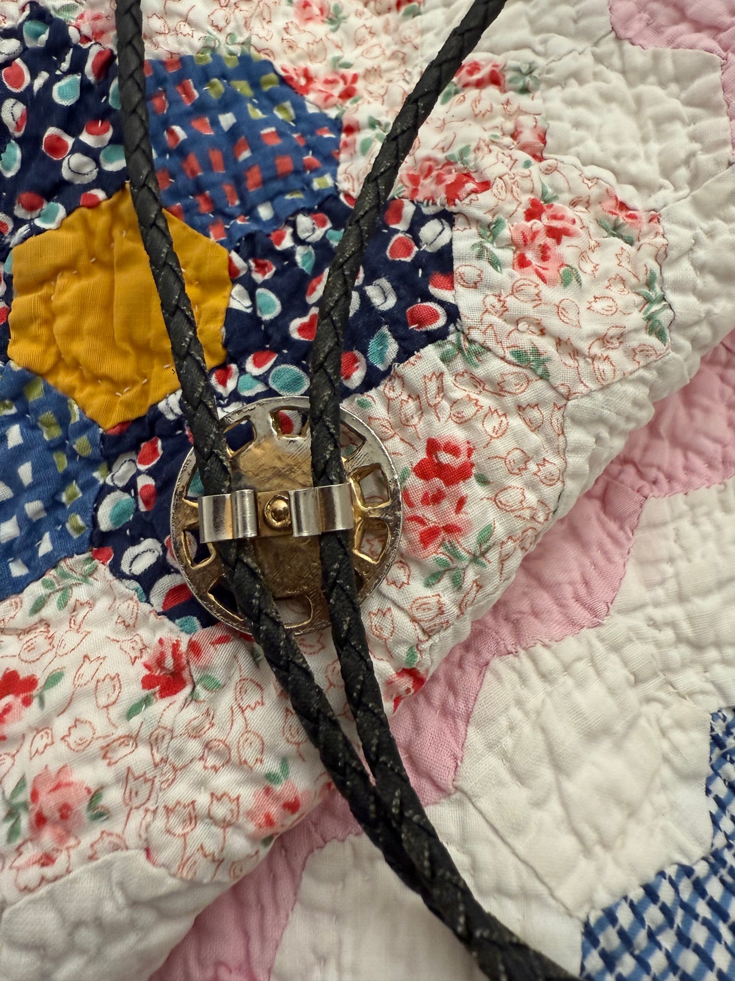 Vintage Indian Head Penny Bolo Tie