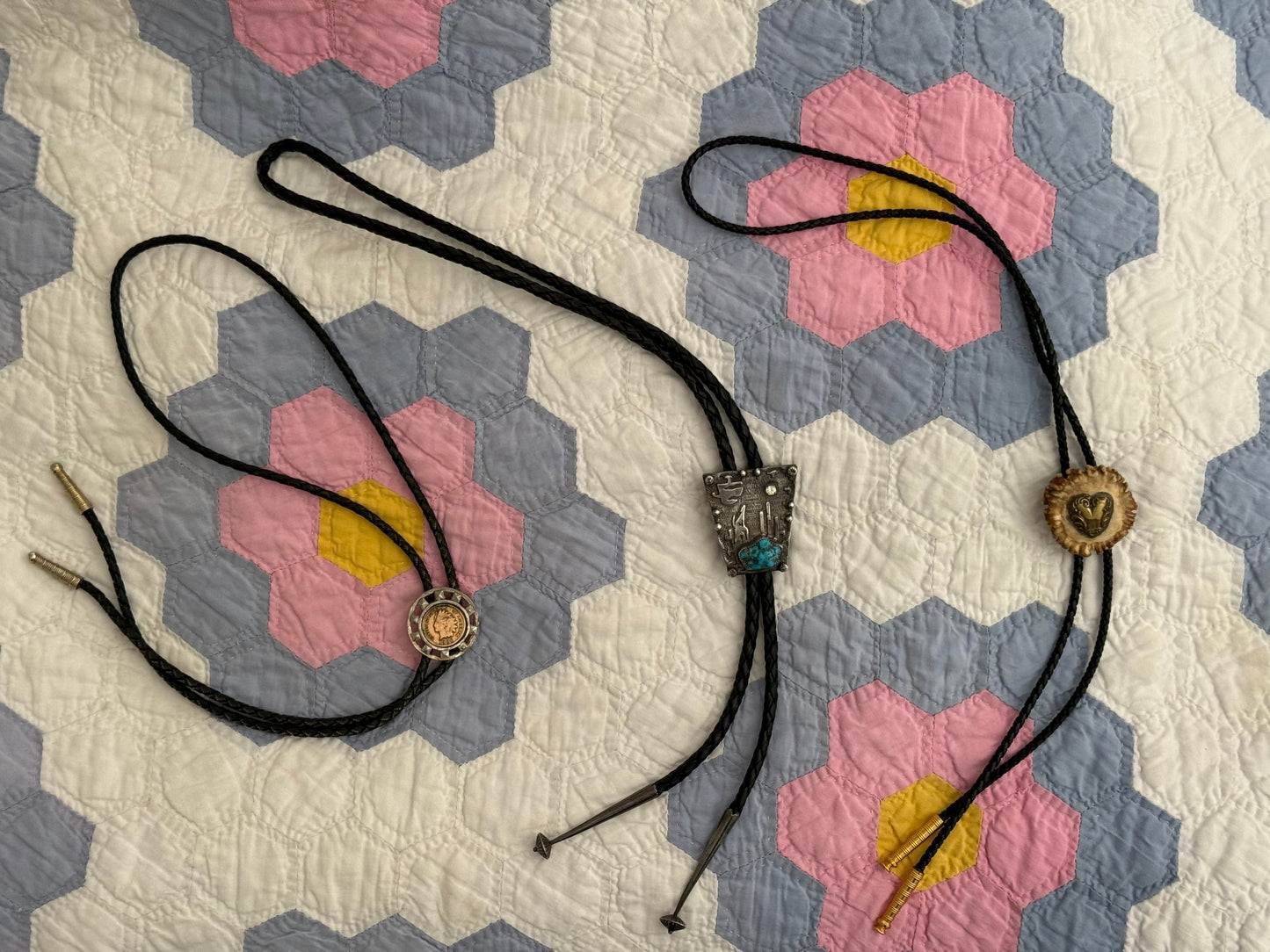 Vintage Indian Head Penny Bolo Tie