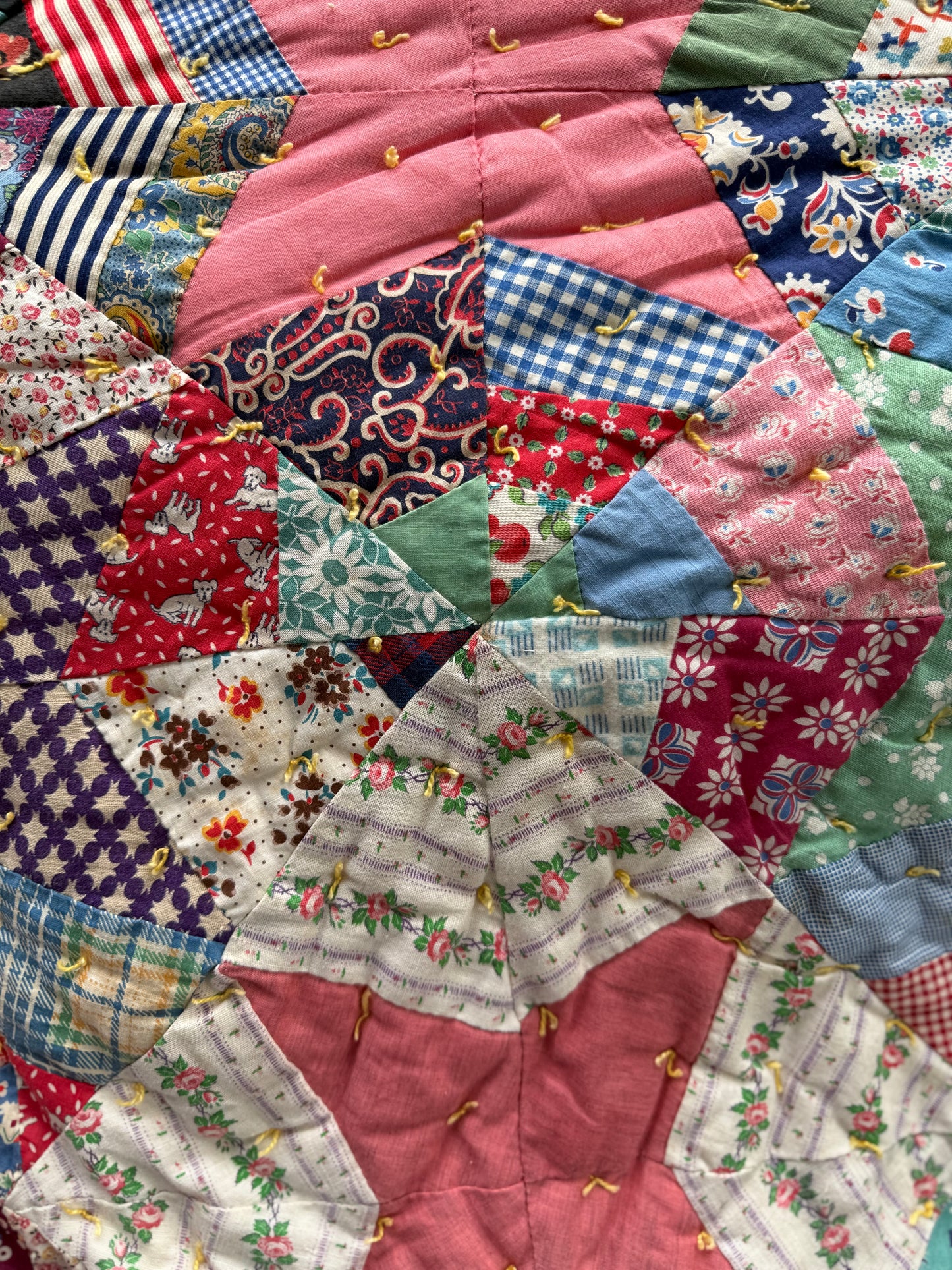 Vintage Spider Web Quilt