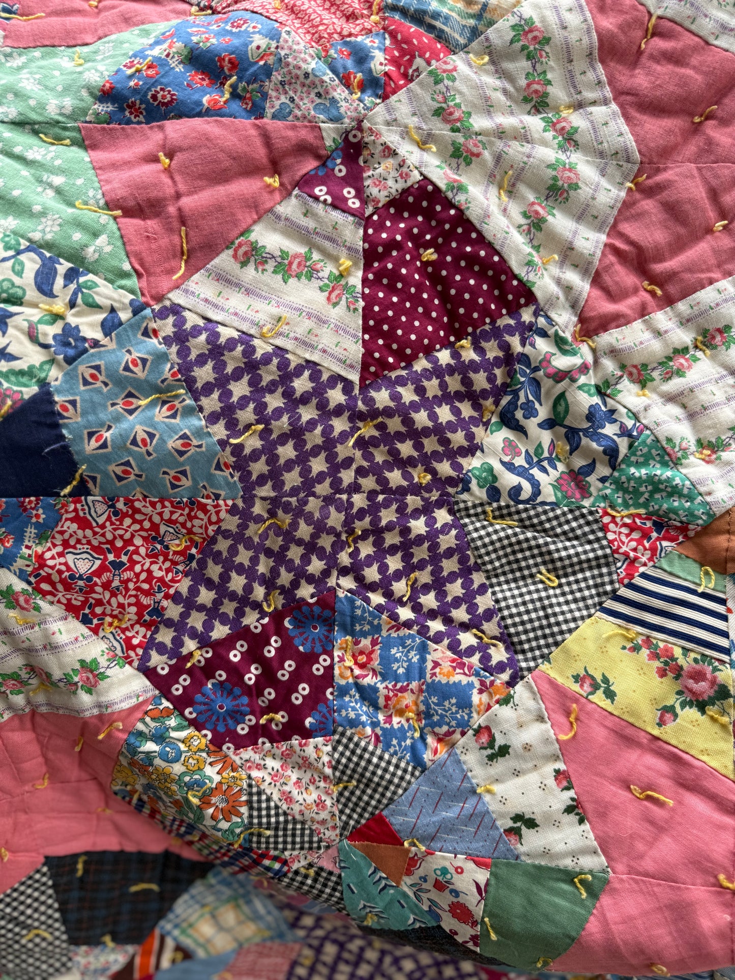 Vintage Spider Web Quilt