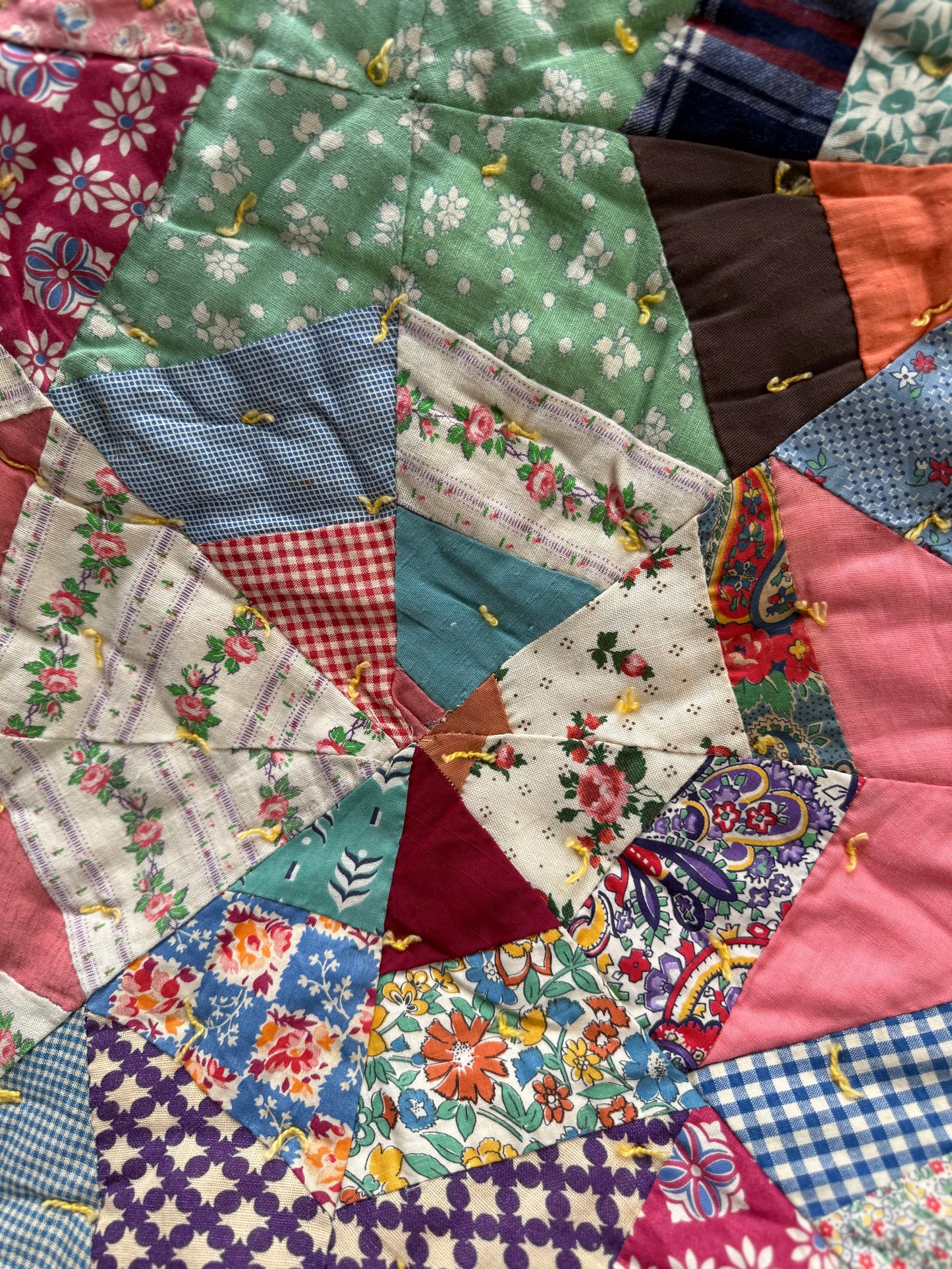 Vintage Spider Web Quilt