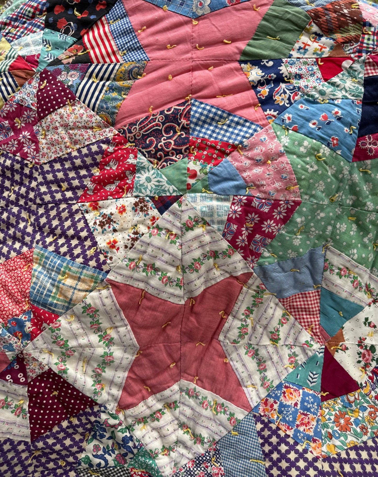 Vintage Spider Web Quilt