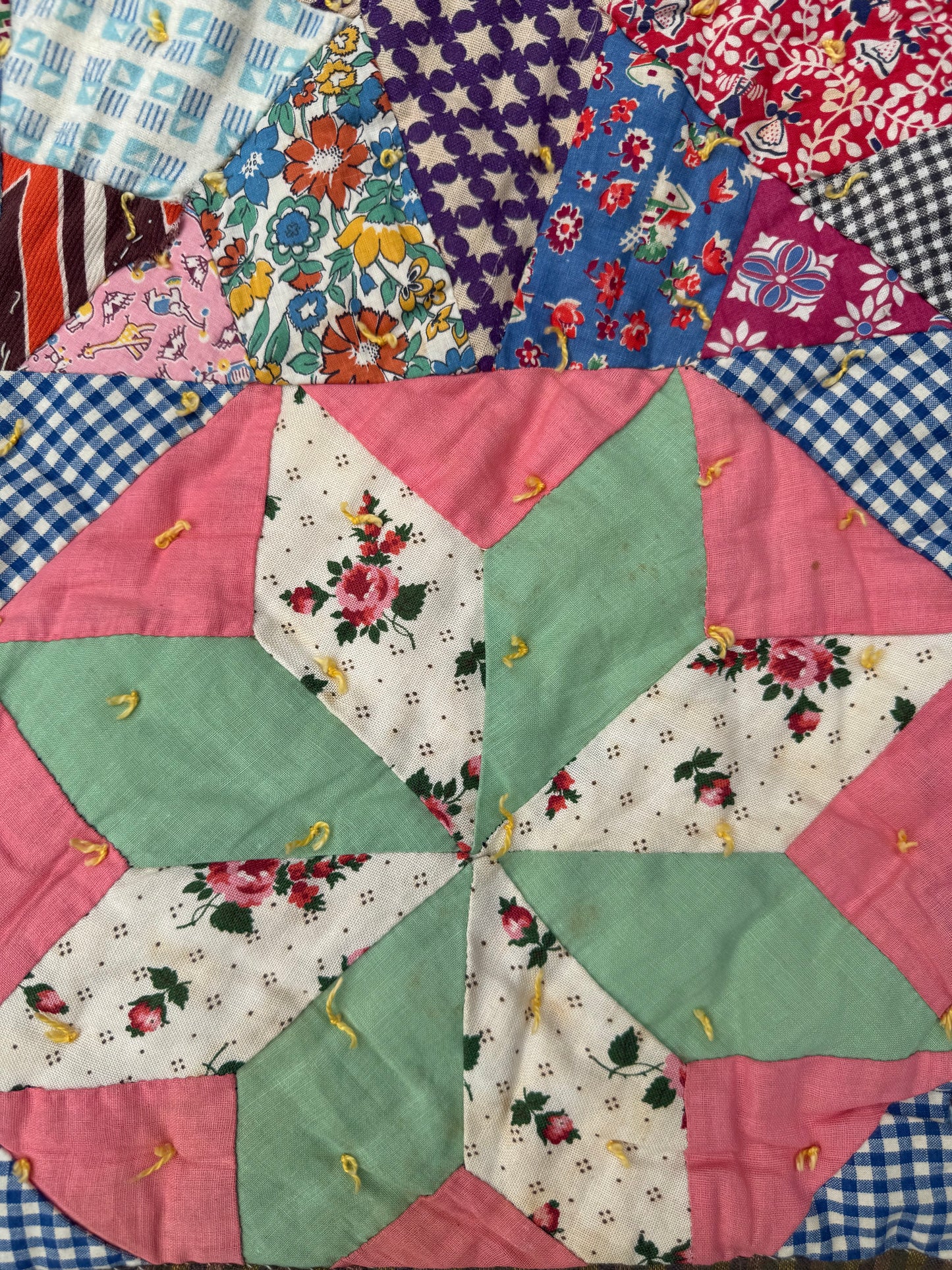 Vintage Spider Web Quilt