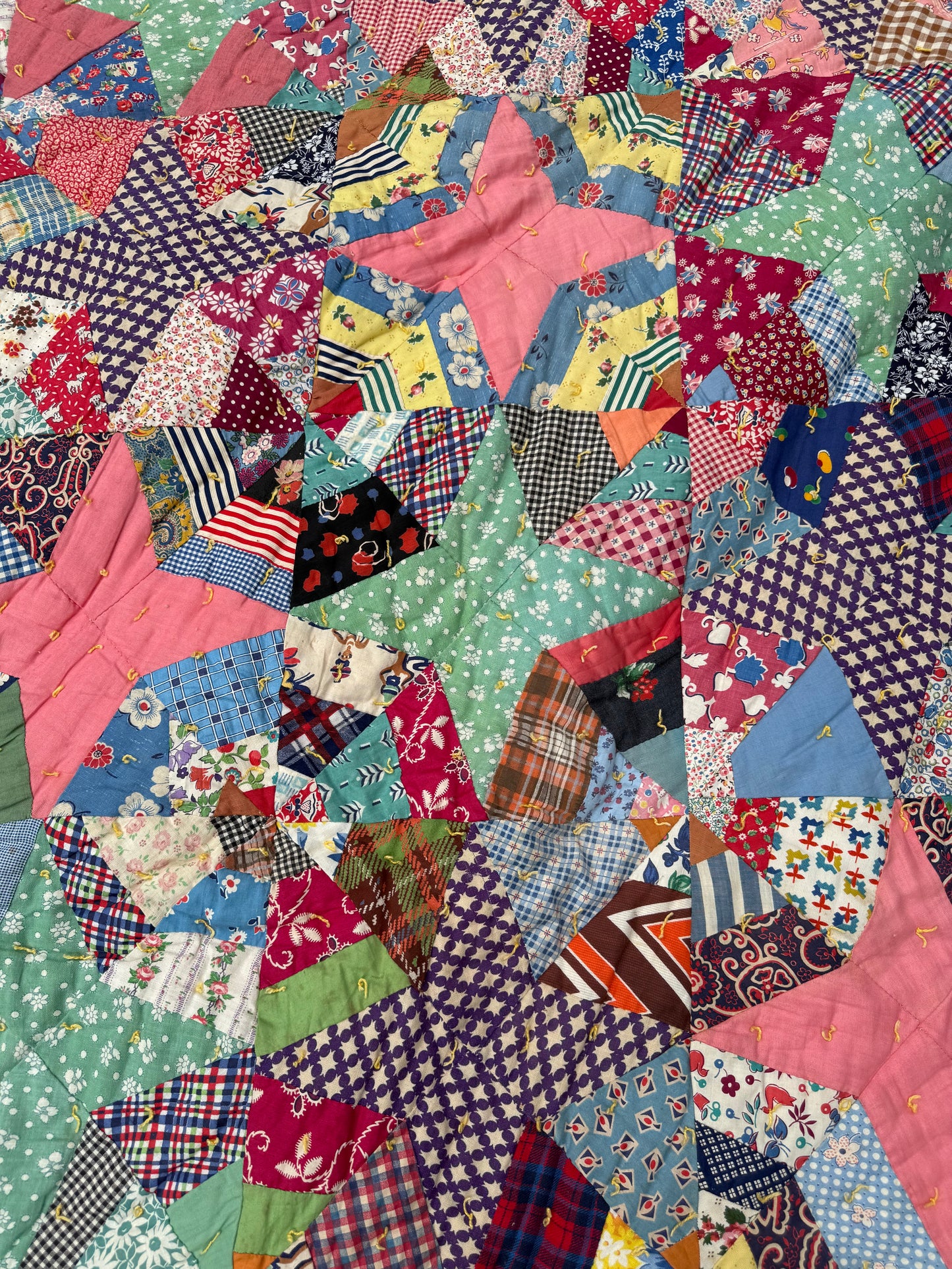 Vintage Spider Web Quilt