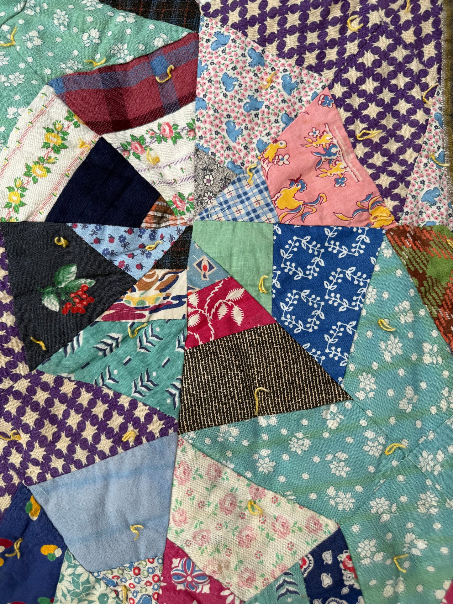Vintage Spider Web Quilt