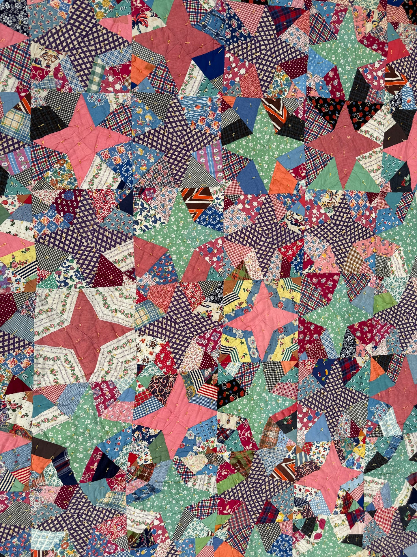Vintage Spider Web Quilt