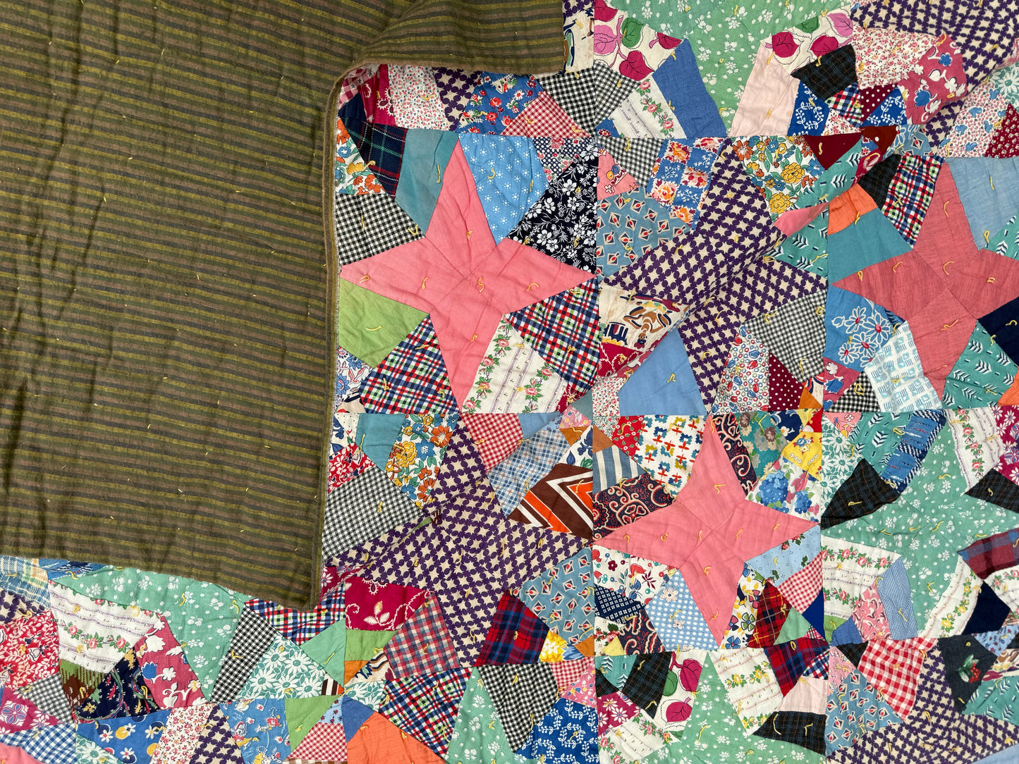 Vintage Spider Web Quilt