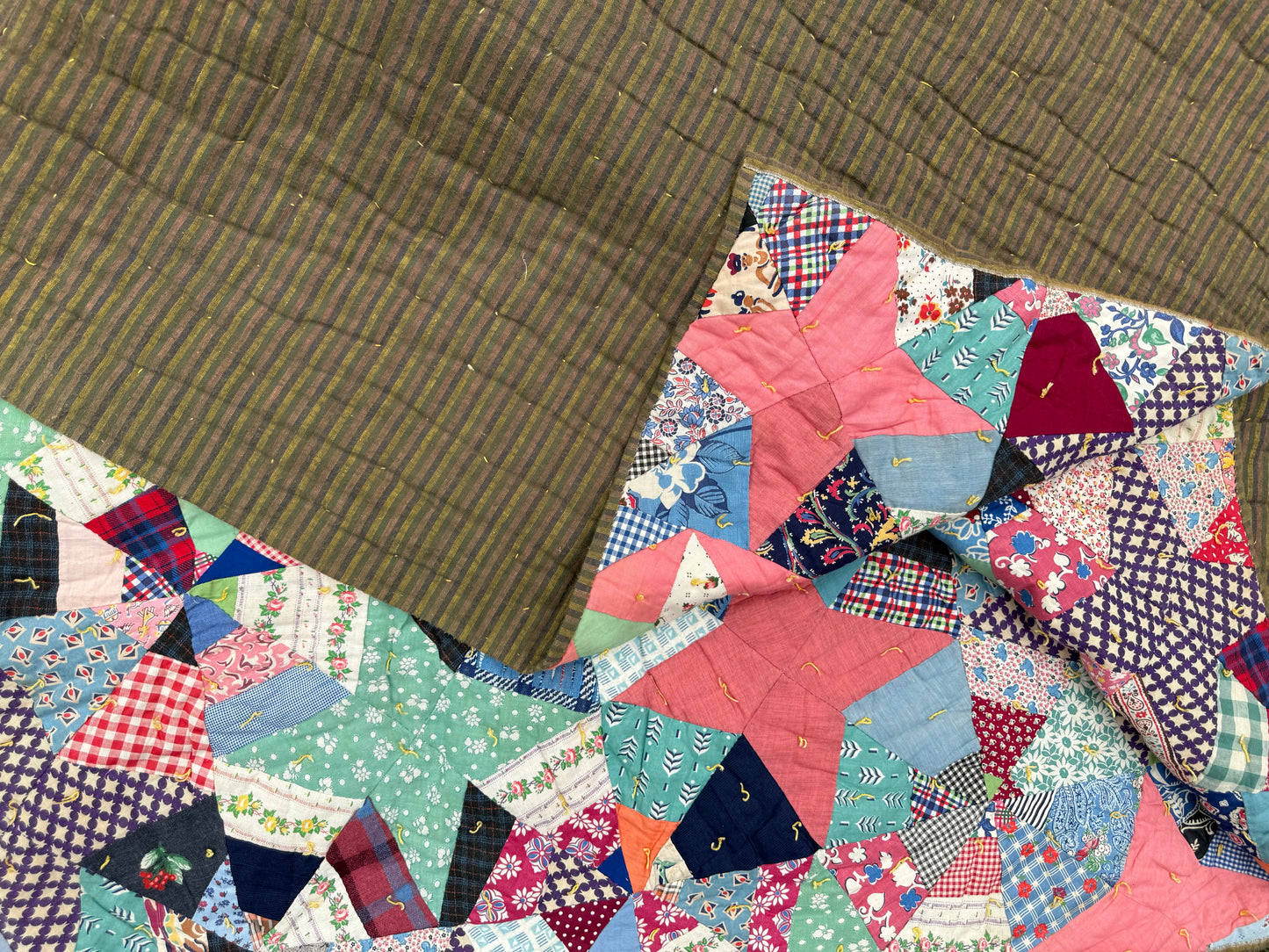 Vintage Spider Web Quilt