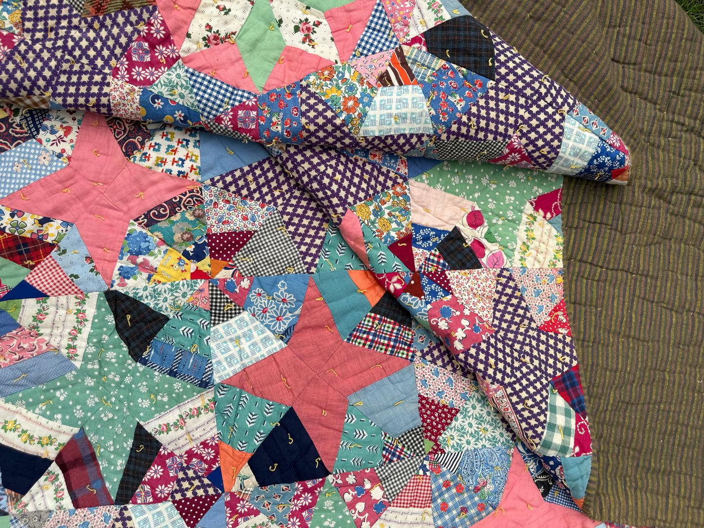 Vintage Spider Web Quilt
