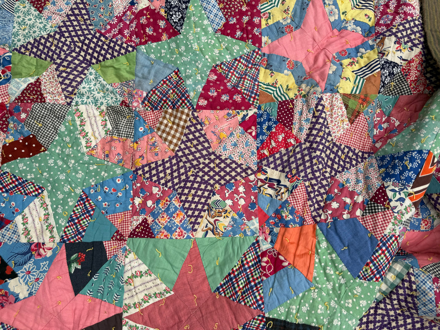 Vintage Spider Web Quilt