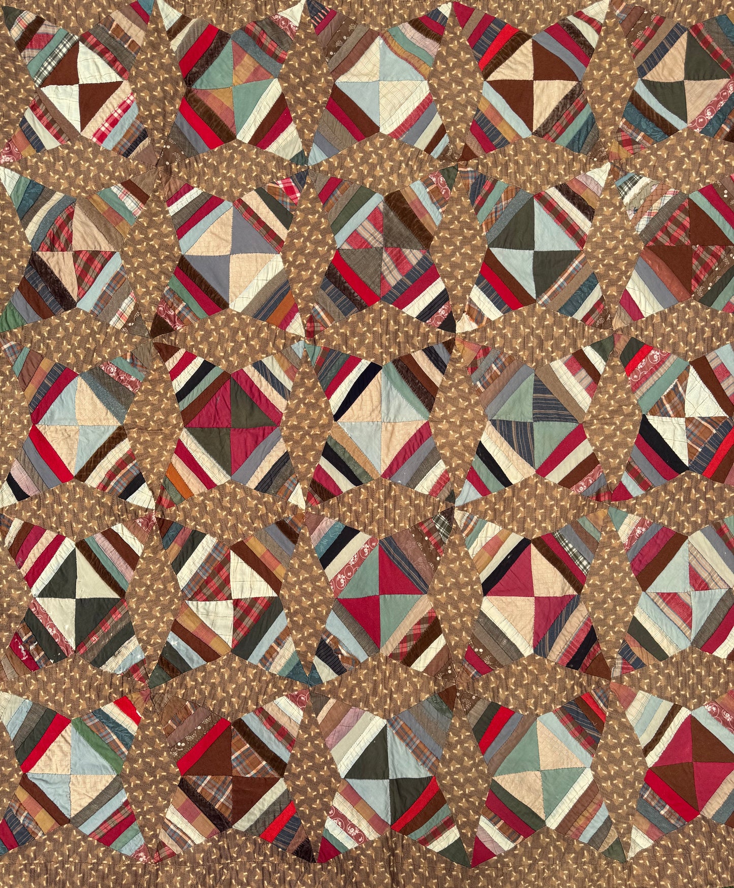 Antique Rocky Road to Kansas Quilt