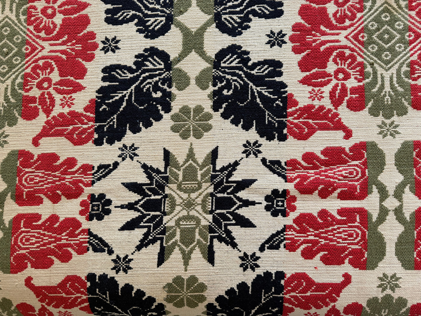 Antique John Kaufman Coverlet