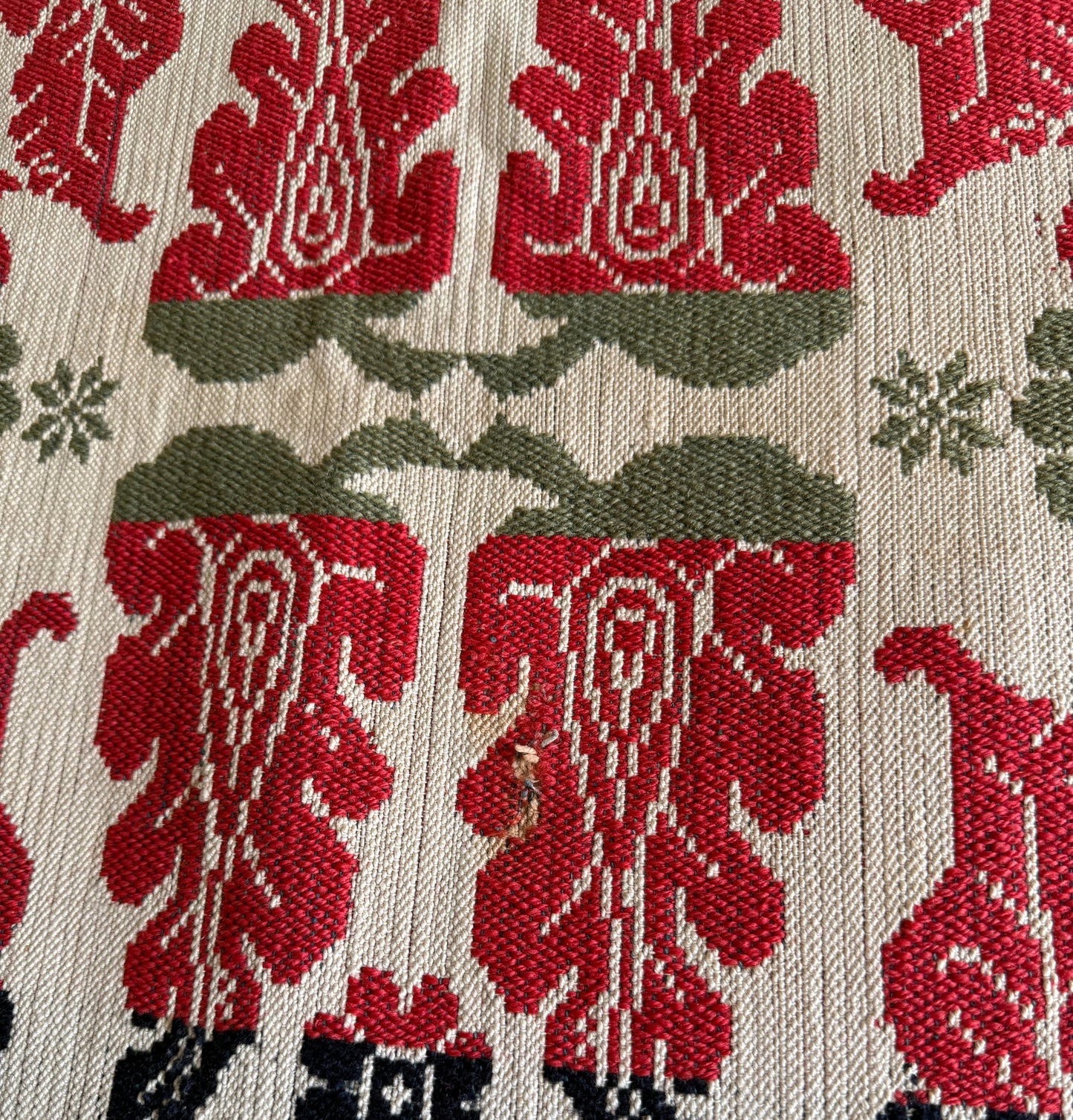Antique John Kaufman Coverlet