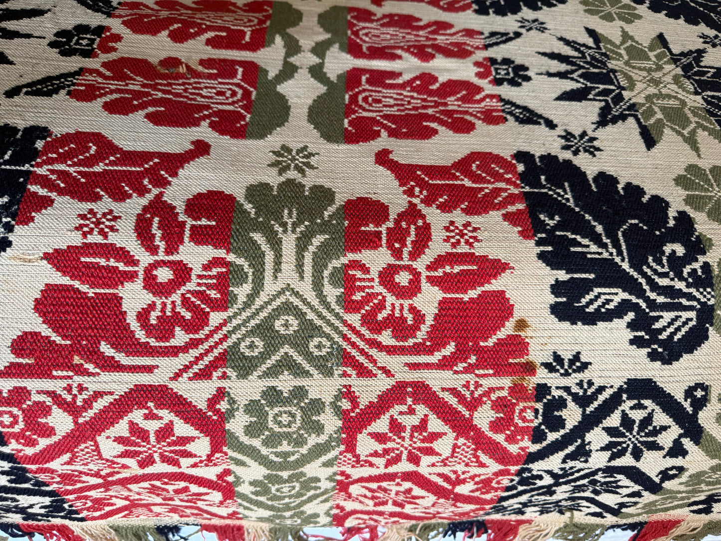 Antique John Kaufman Coverlet
