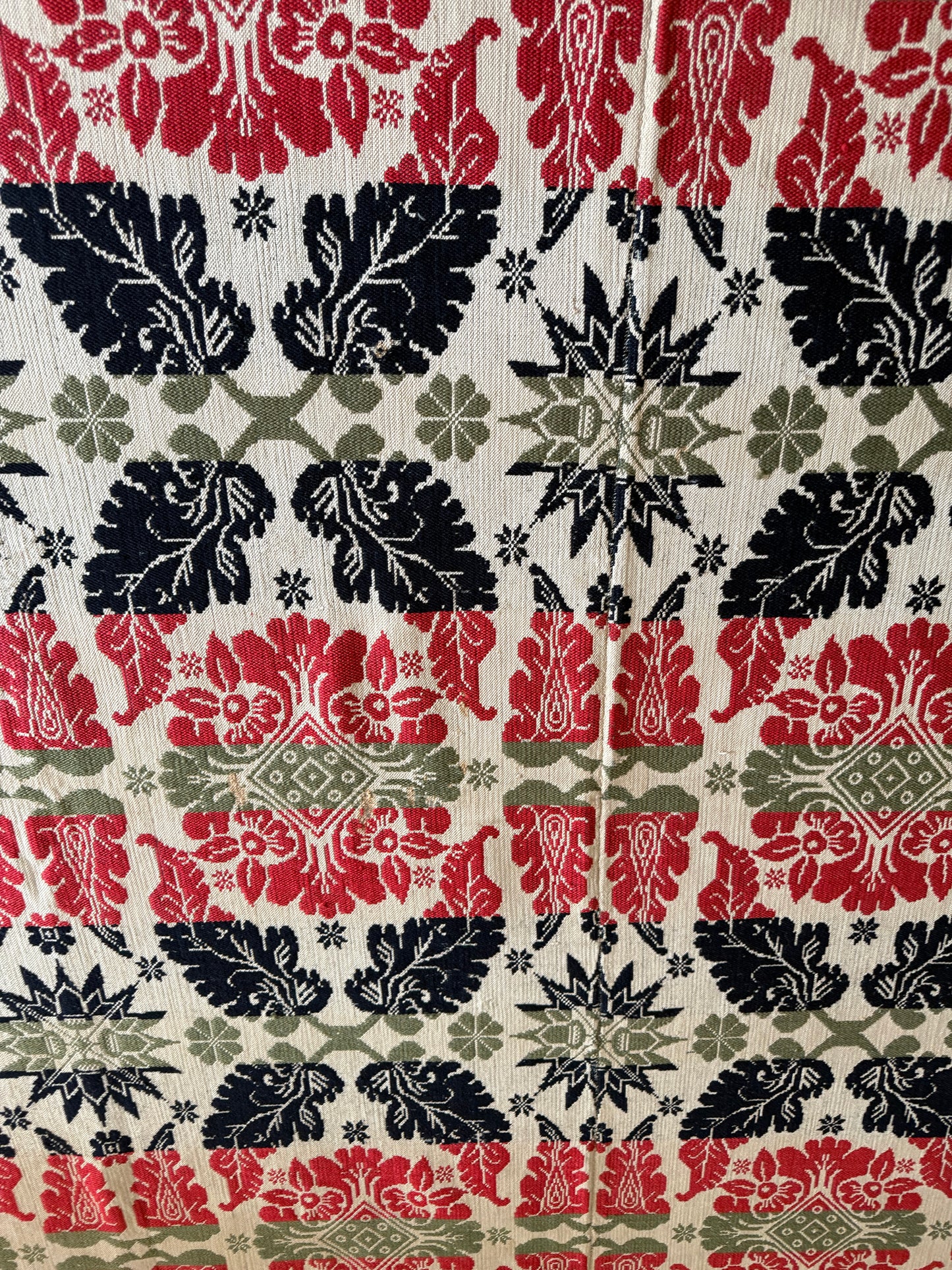 Antique John Kaufman Coverlet