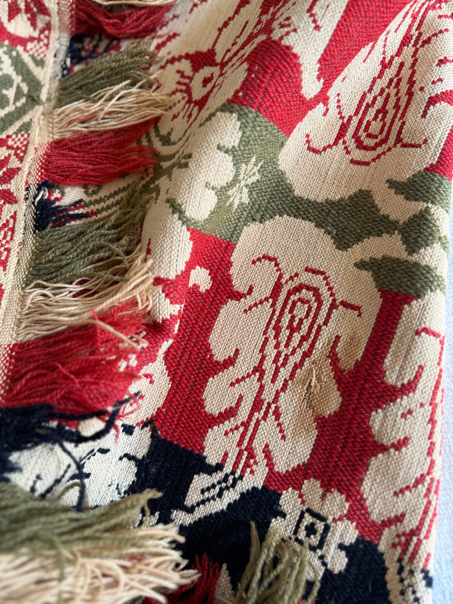 Antique John Kaufman Coverlet