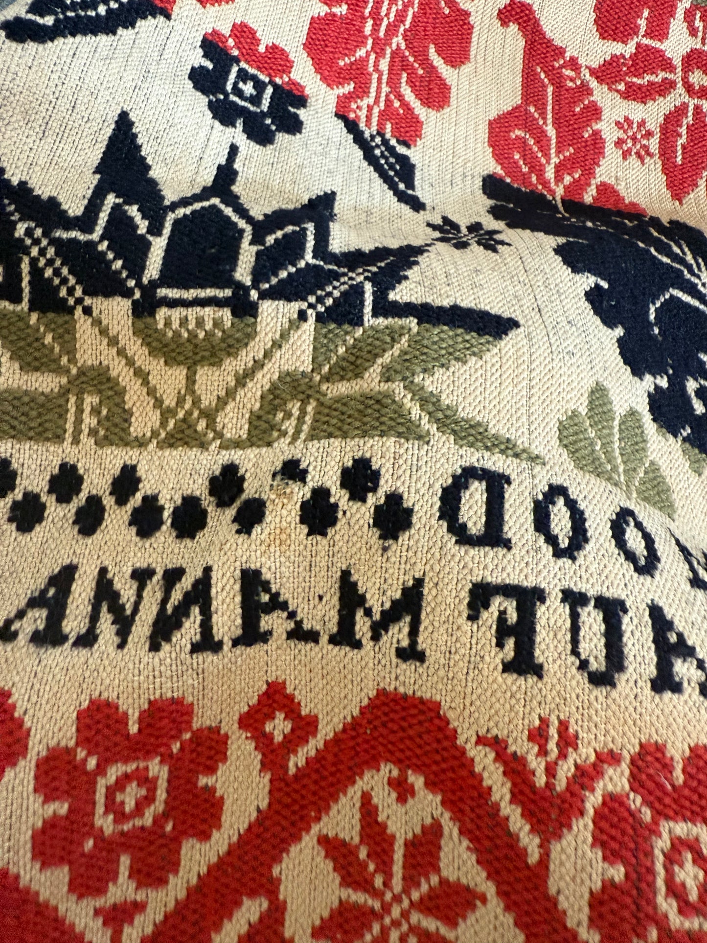 Antique John Kaufman Coverlet