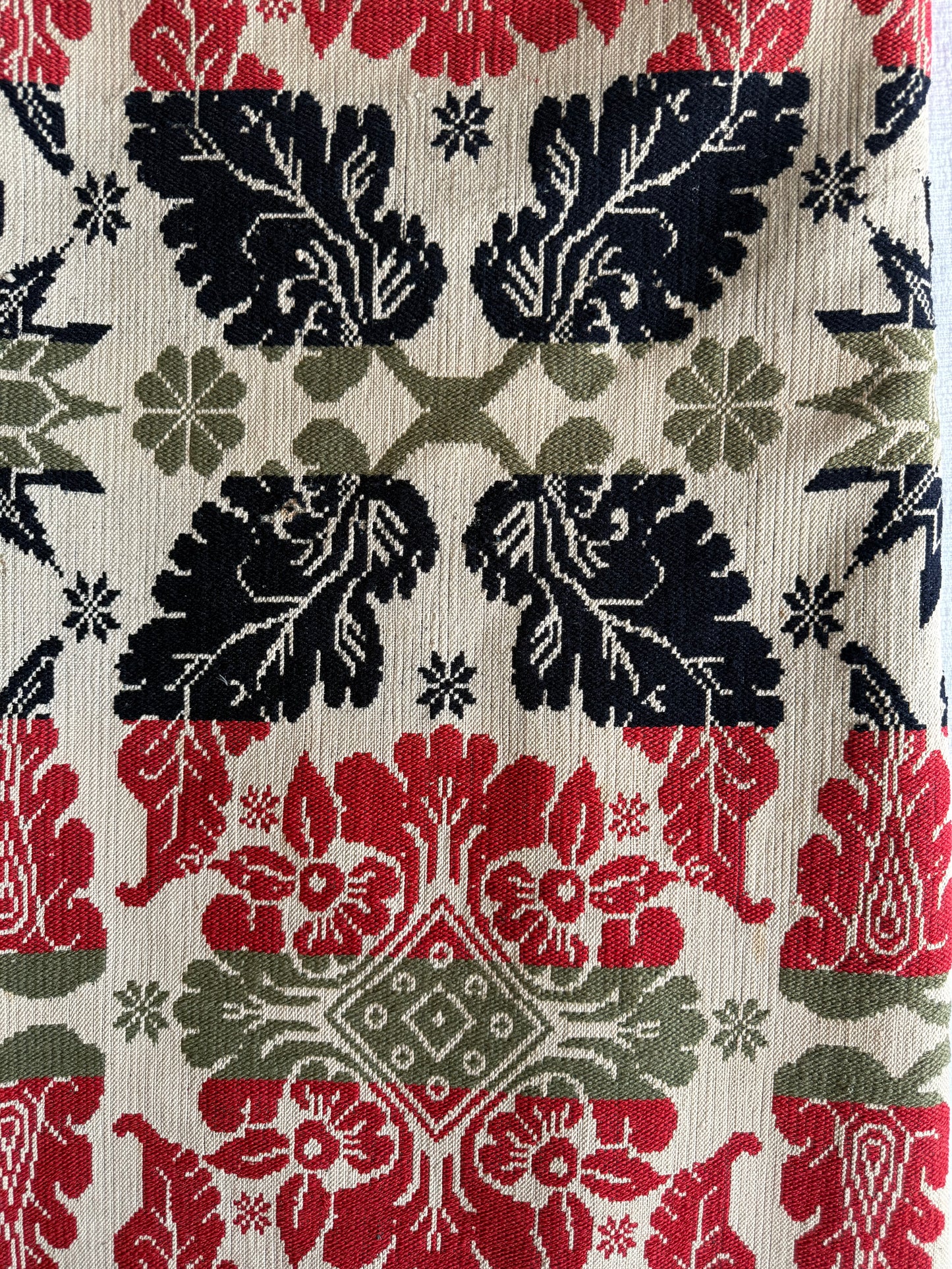 Antique John Kaufman Coverlet