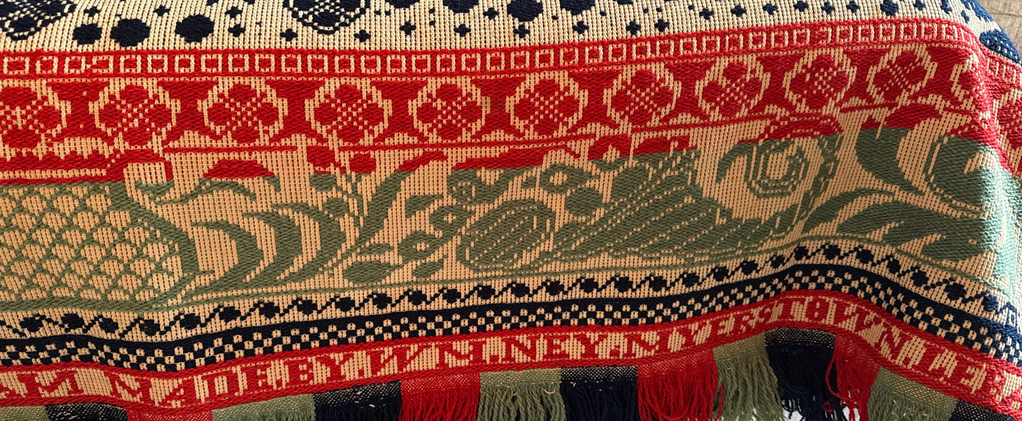 Antique William Ney Coverlet