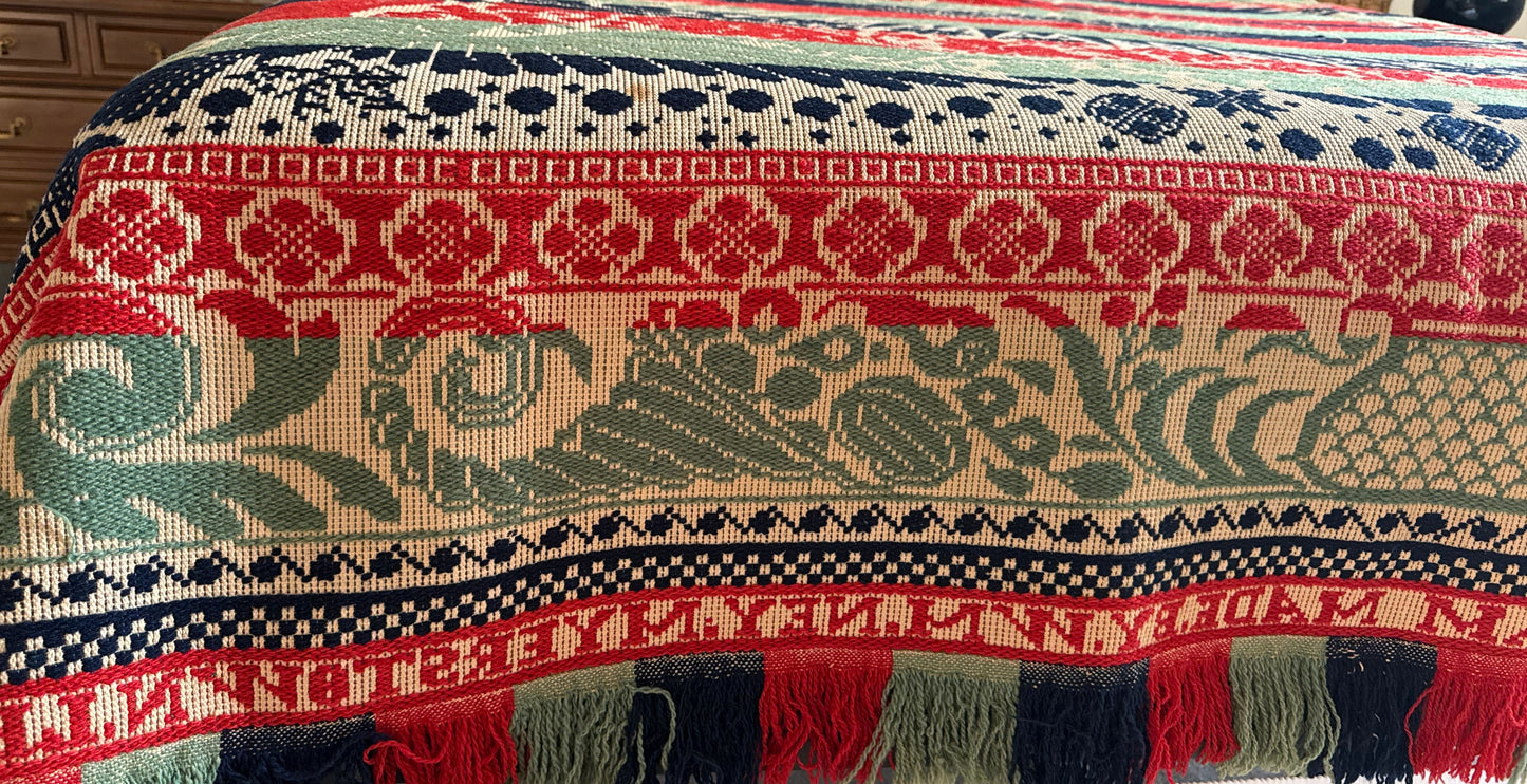 Antique William Ney Coverlet