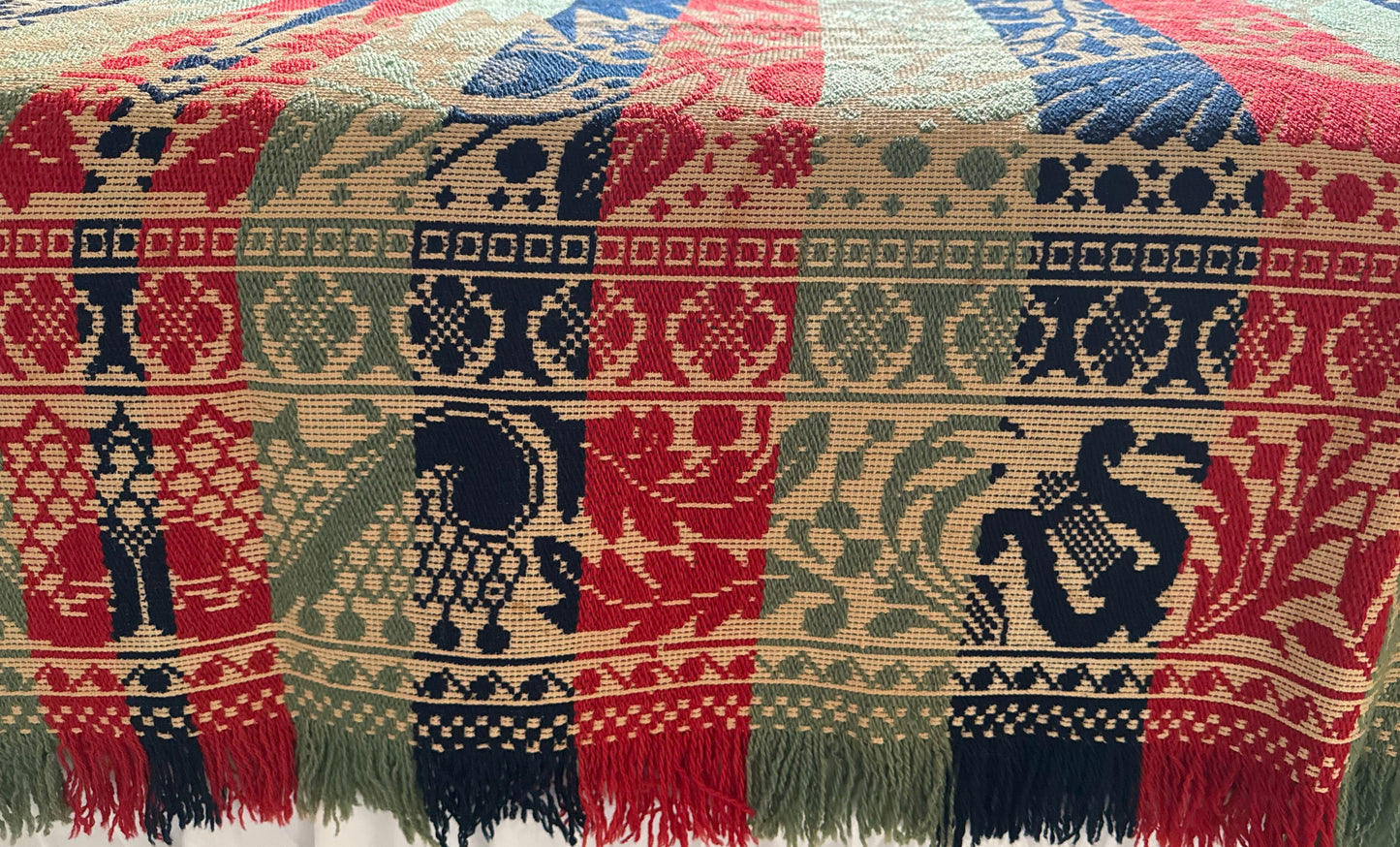 Antique William Ney Coverlet