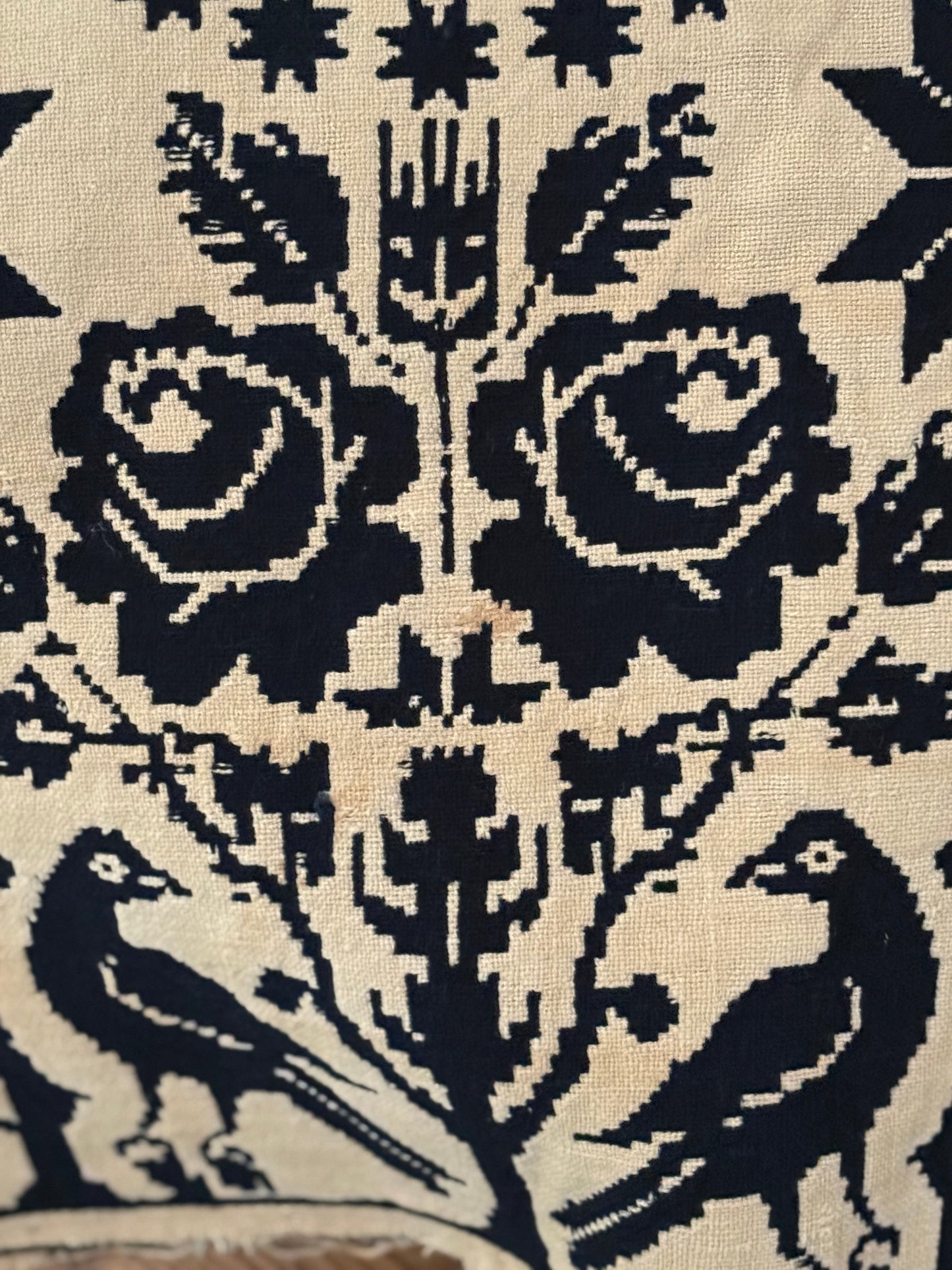 Antique 1839 Hand Woven Coverlet