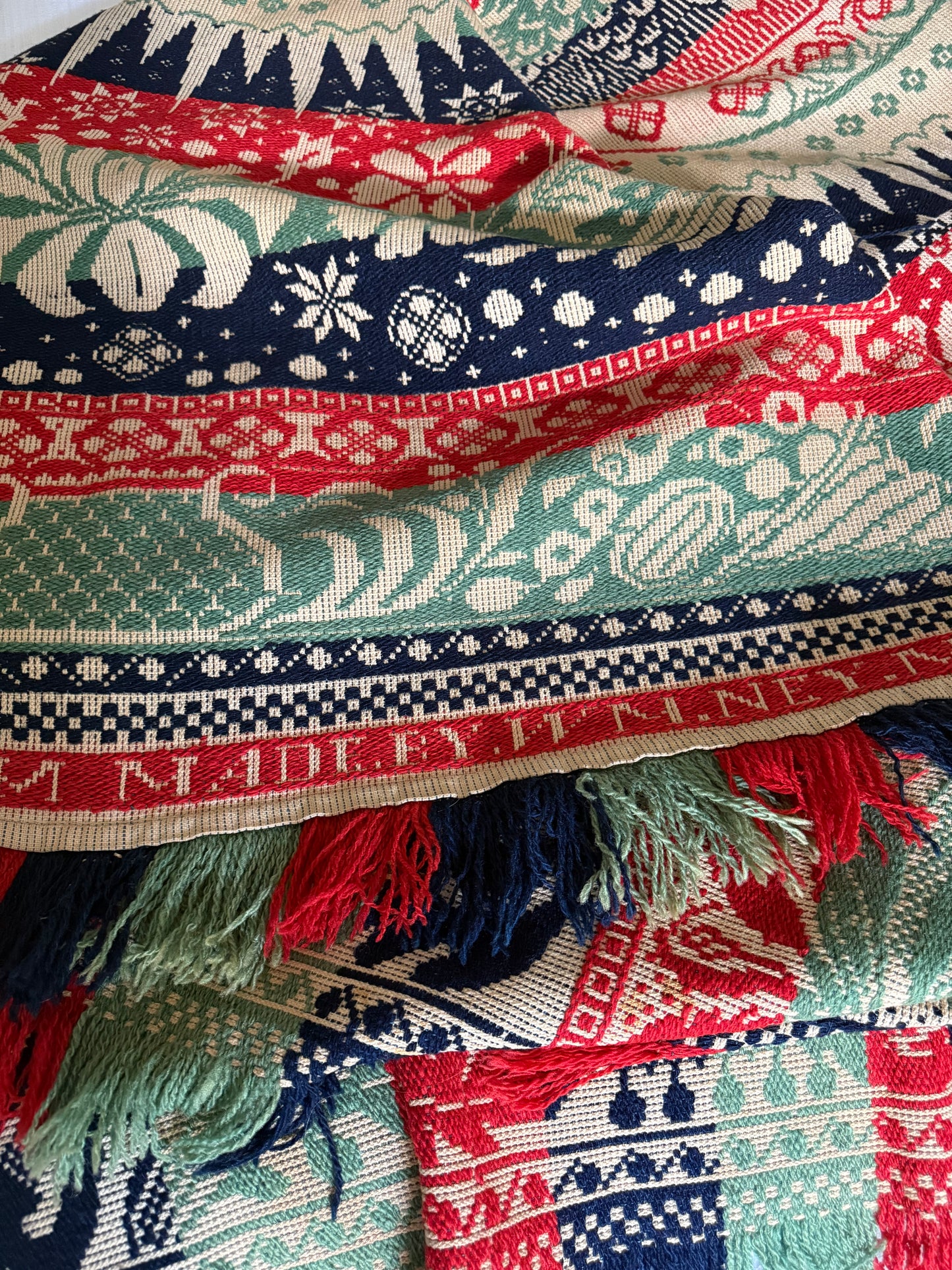 Antique William Ney Coverlet