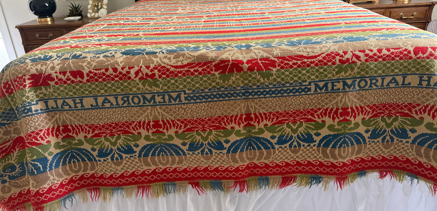 Antique 1876 Centennial Coverlet