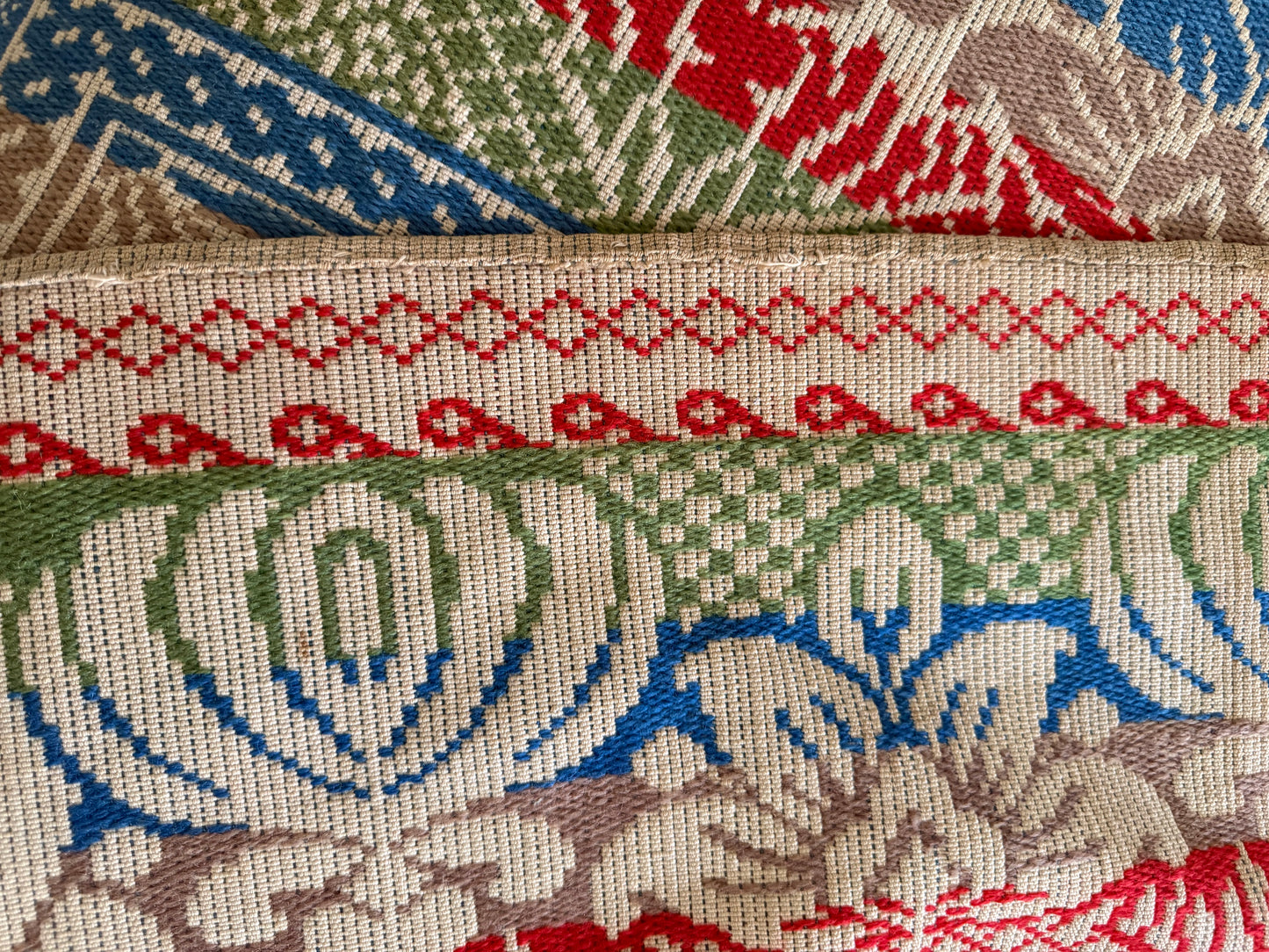 Antique 1876 Centennial Coverlet