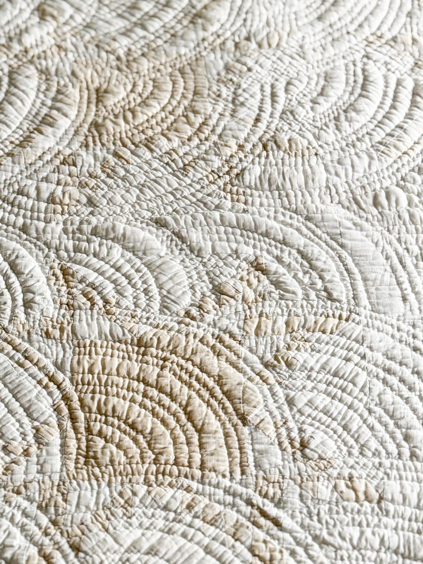 Antique Shattered Star Quilt