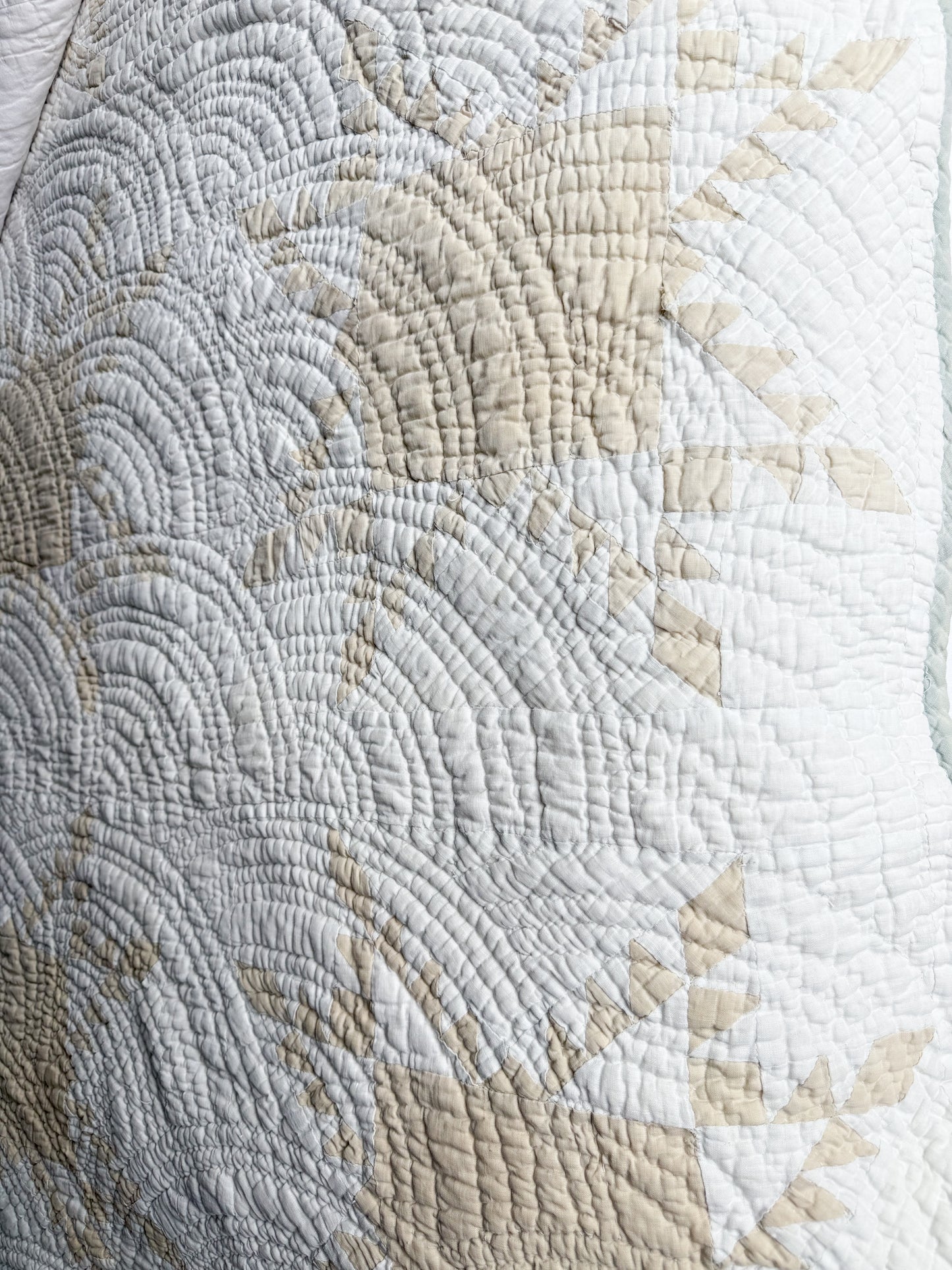 Antique Shattered Star Quilt