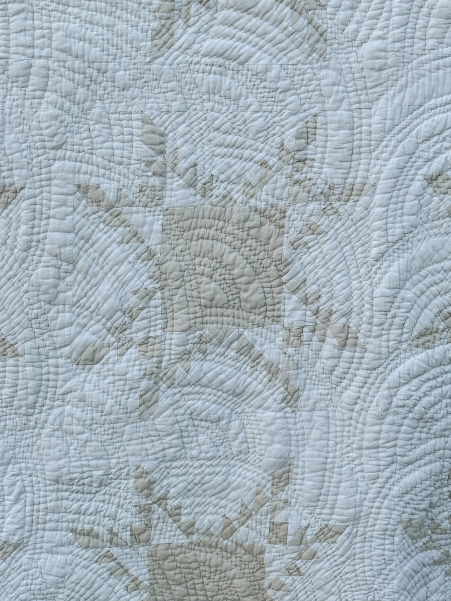 Antique Shattered Star Quilt