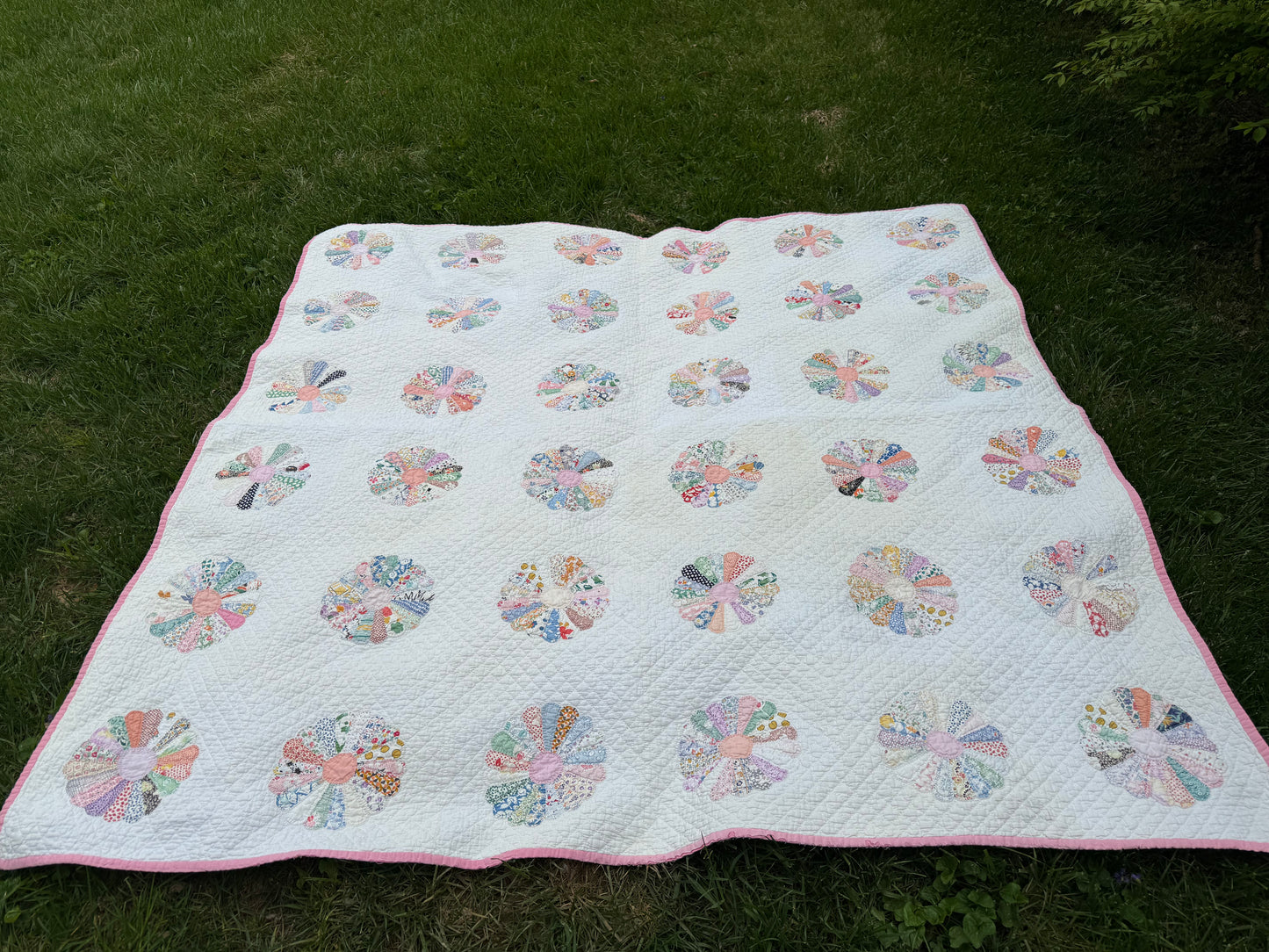 Vintage Dresden Plate Quilt