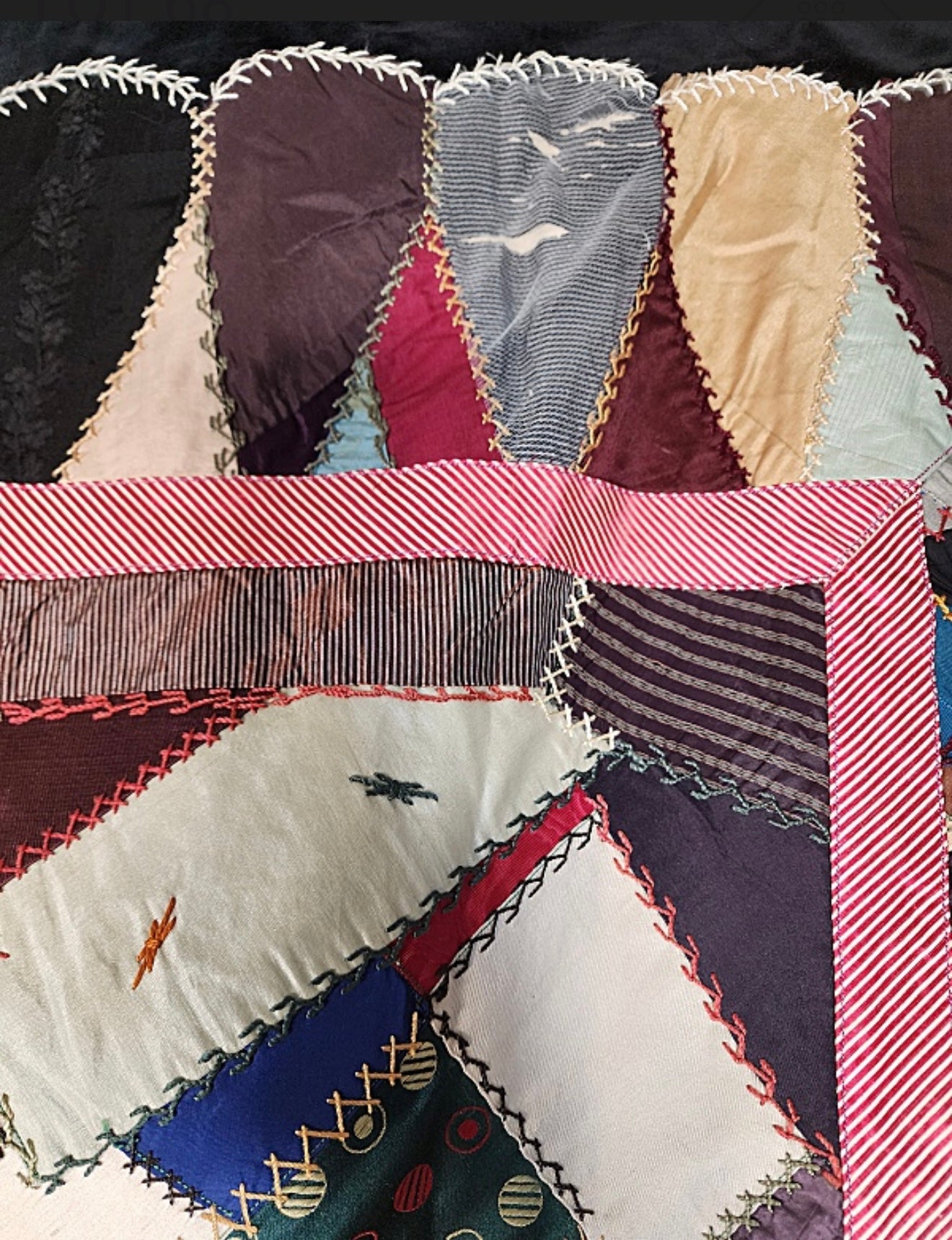 Antique Victorian Crazy Quilt