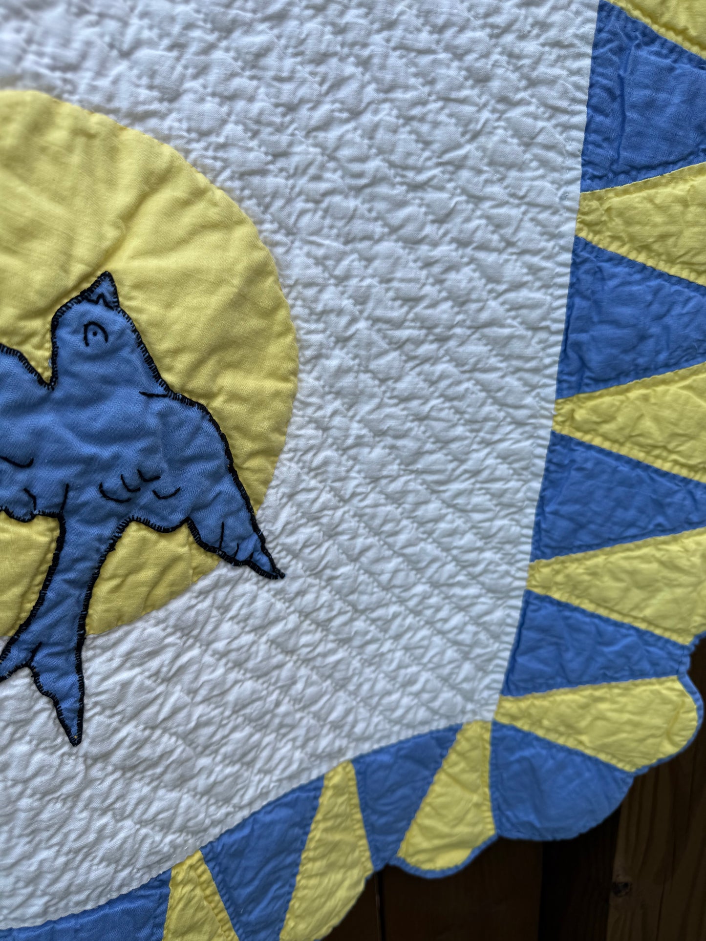 Vintage Bluebird Quilt