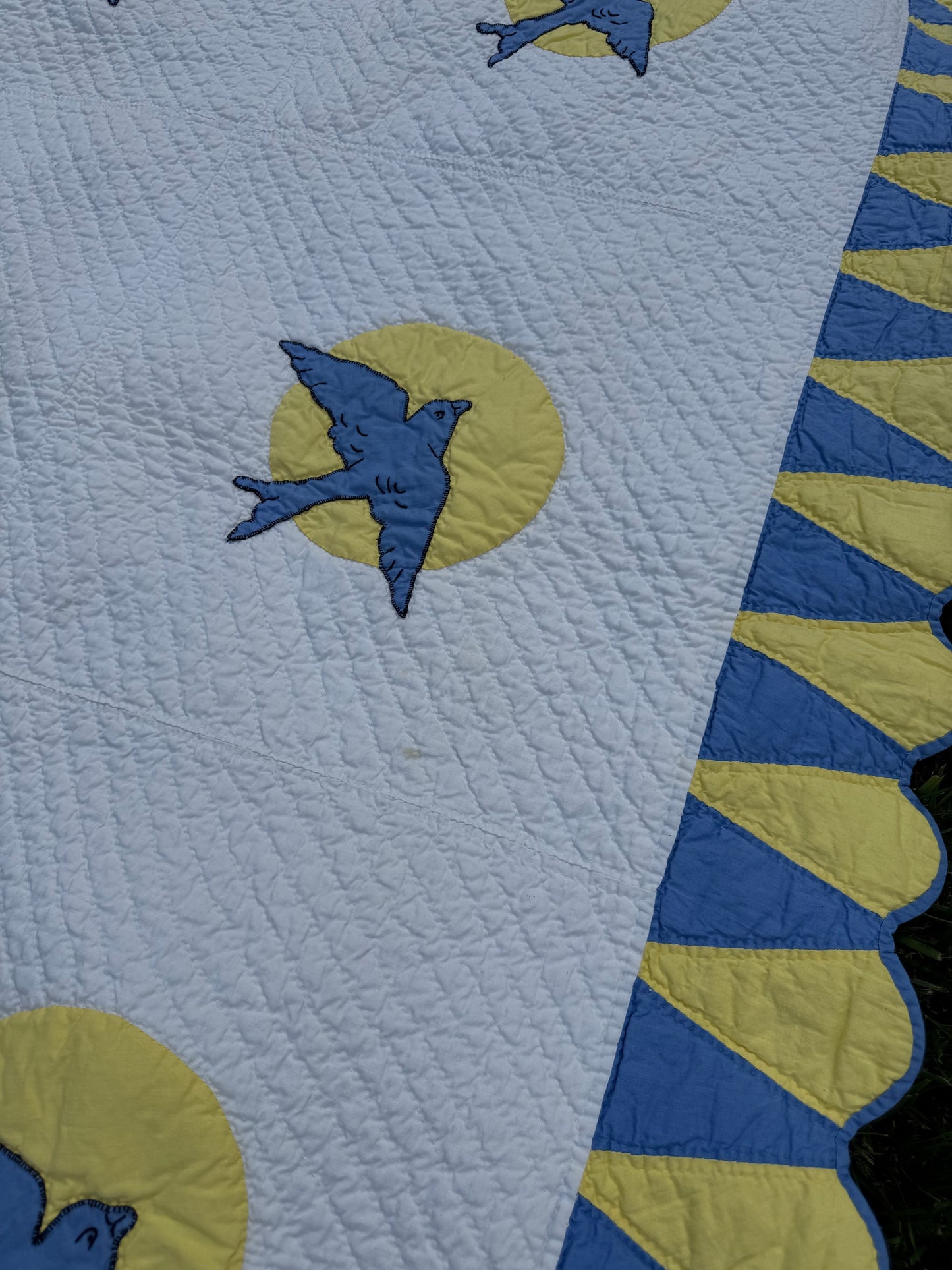 Vintage Bluebird Quilt